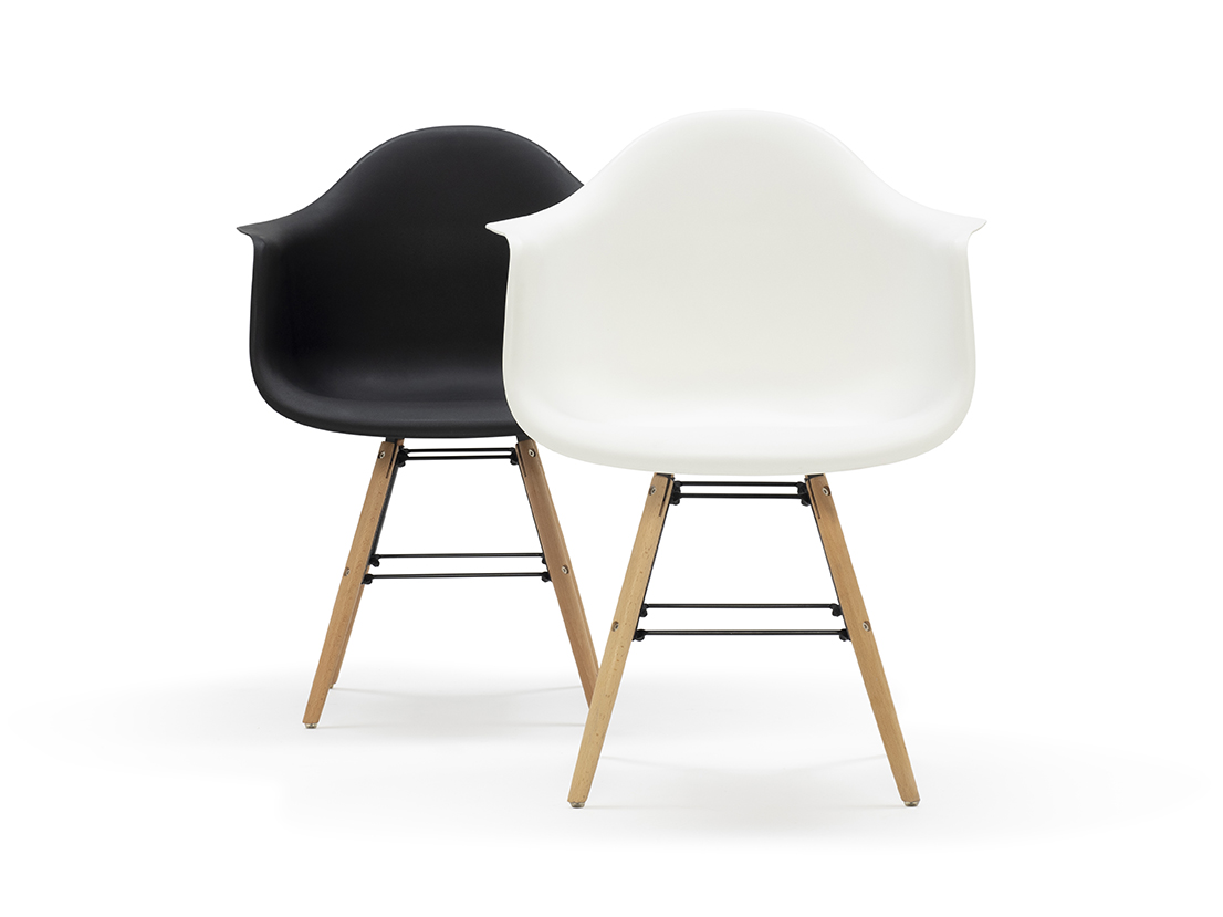 Alternative view of Silla Riga Pack 4 Unidades