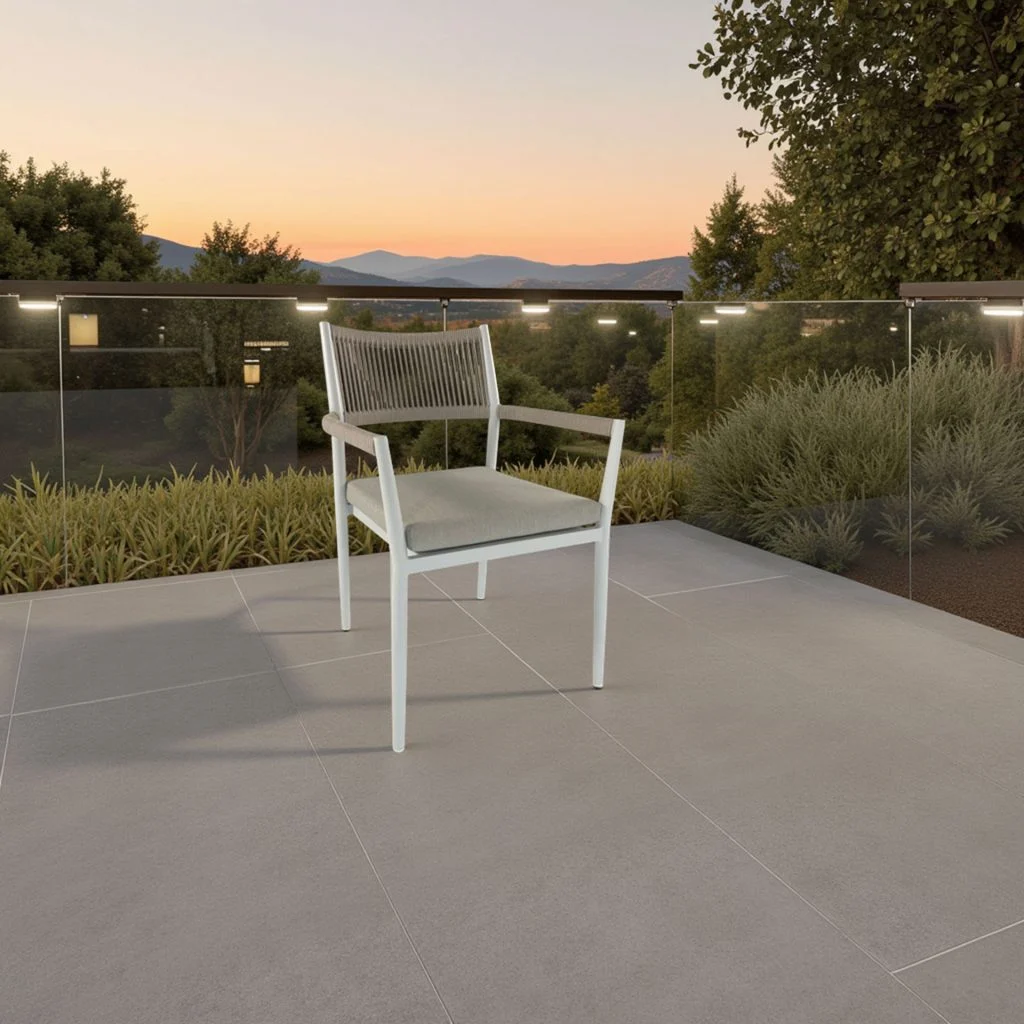 GDECO - Silla Corinto blanca