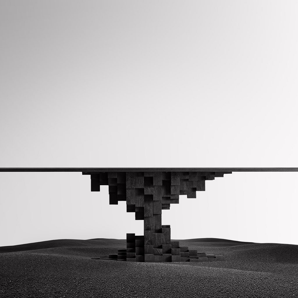 Alternative view of VICAL - MESA COMEDOR PÈTRIA