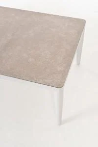 GDECO - Set terraza Corinto blanco. Sillones y mesa centro, capacidad 5 personas. - Imagen 6
