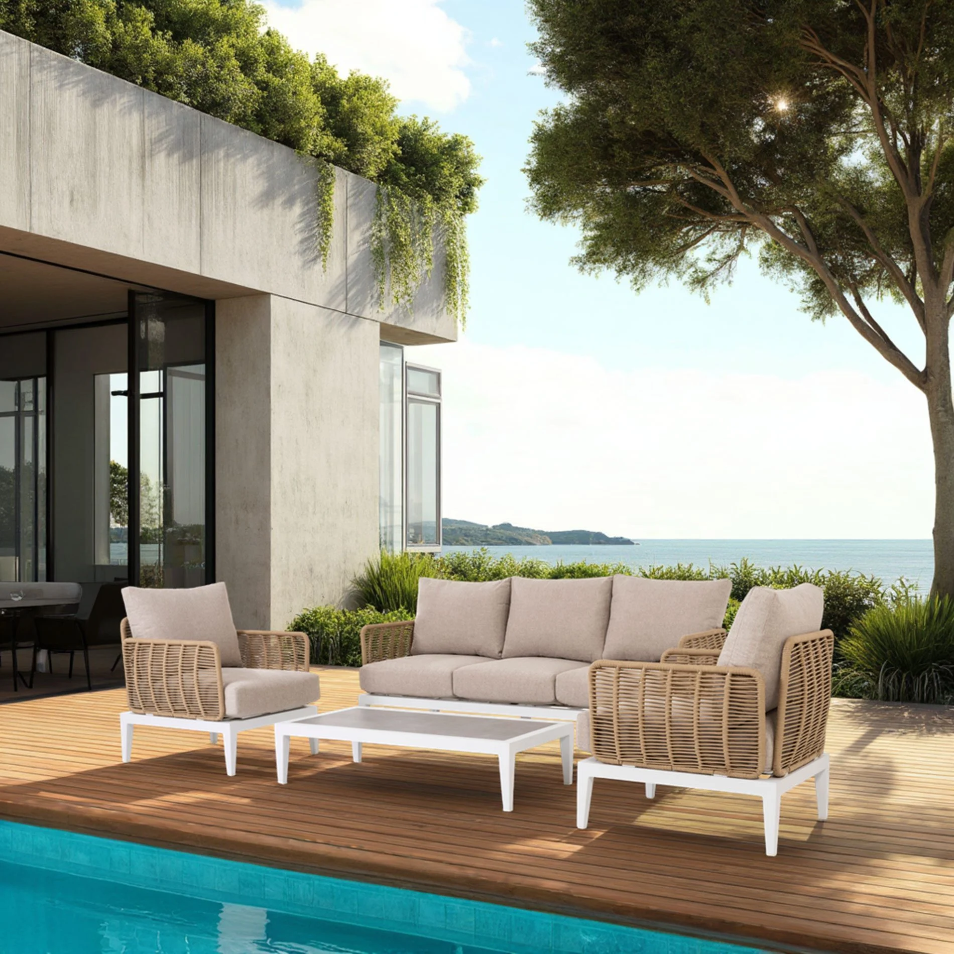 GDECO - Set terraza Granadella. 5 personas