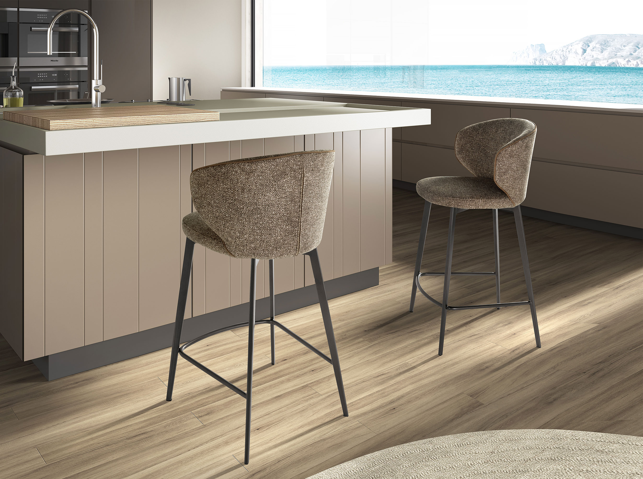 Taburete de Diseño Angel Cerdá Modelo 4241 - Imagen 4