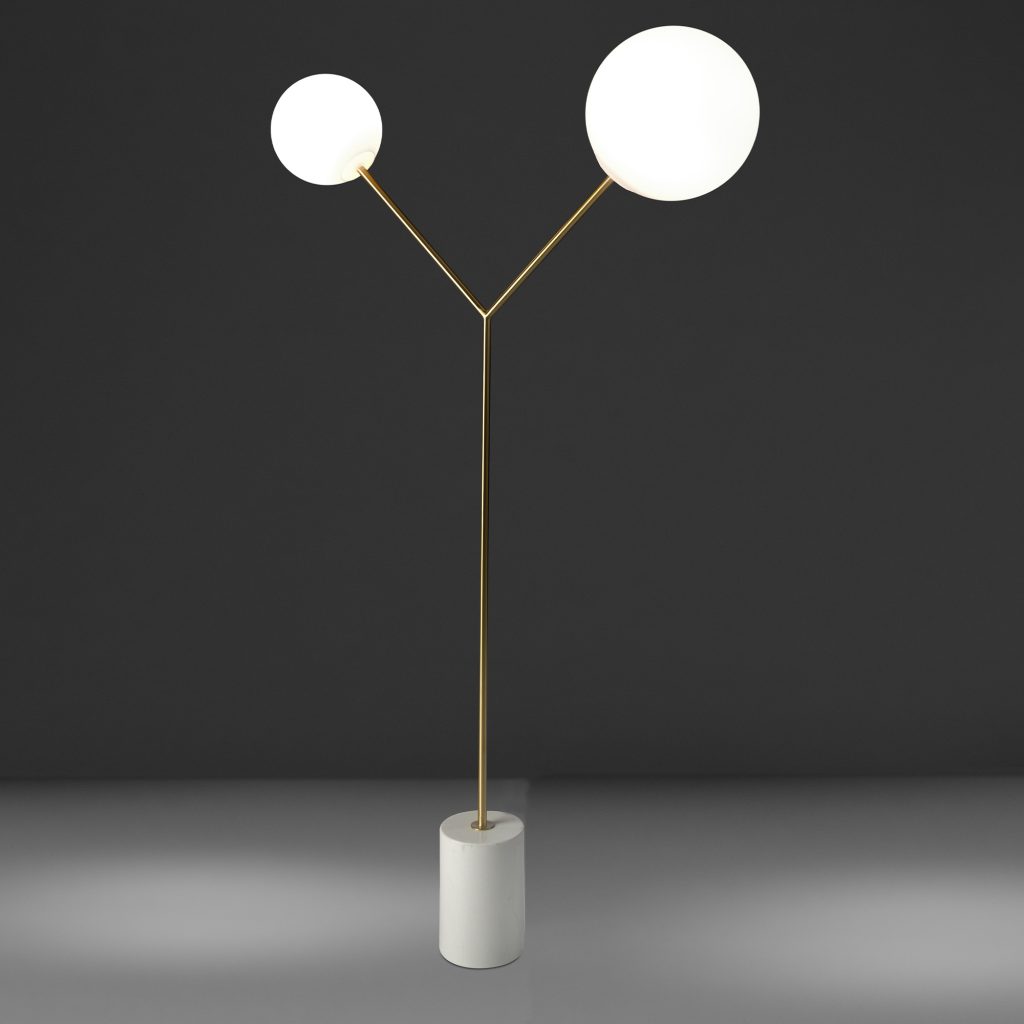 Alternative view of Lámpara de Pie Modelo 8048