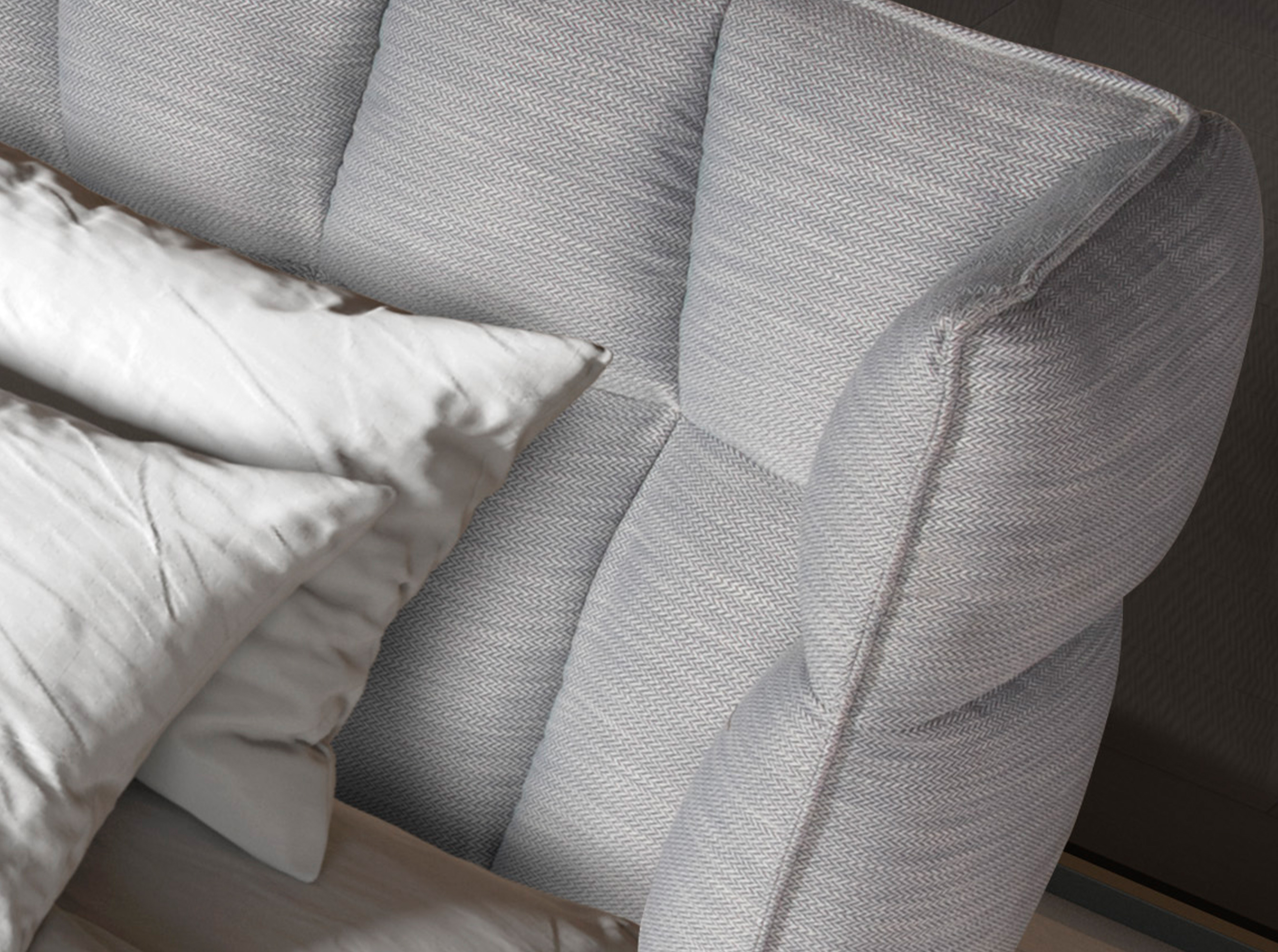 Alternative view of Cama de Diseño Italiano Modelo 7211