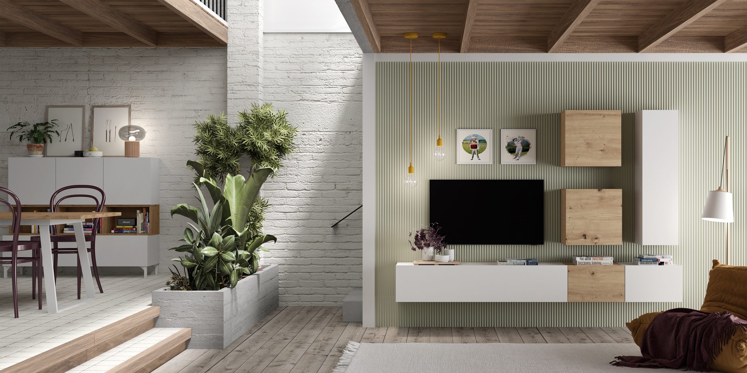 Mueble salón modelo Block 401