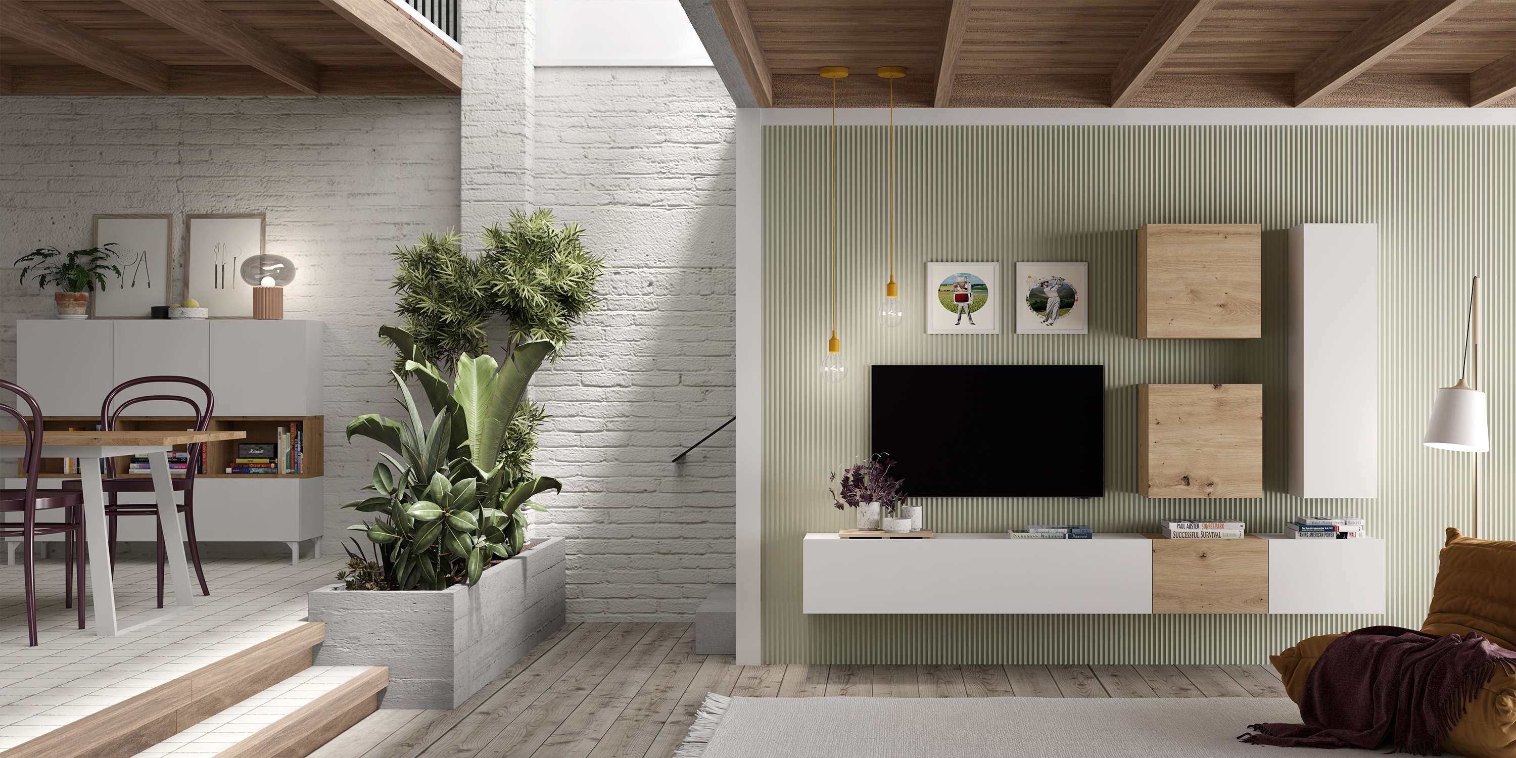 Mueble salón modelo Block 401