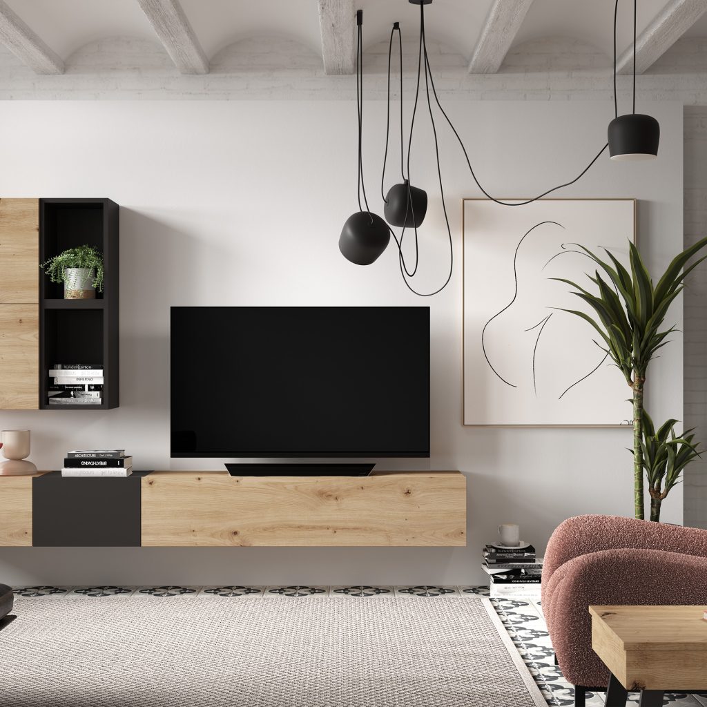 Mueble salón modelo Block 408