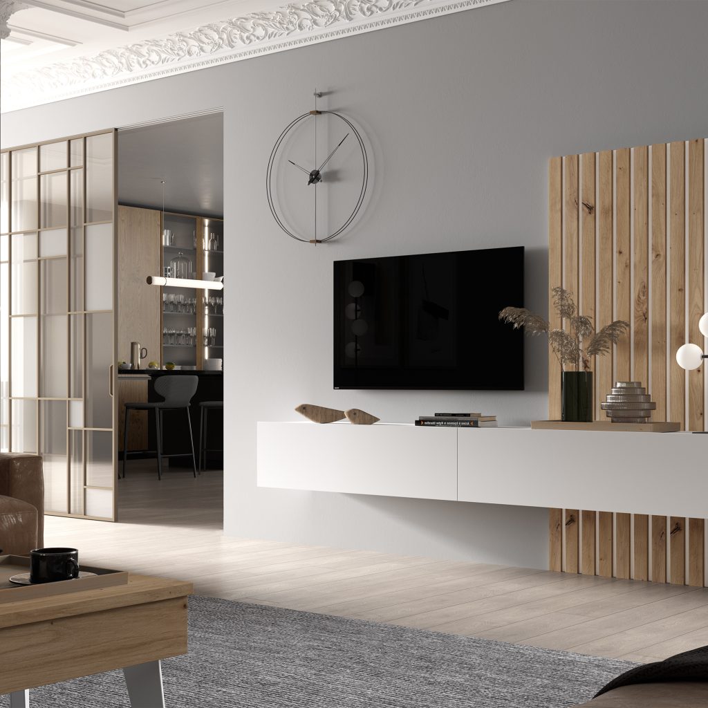 Mueble salón modelo Block 411