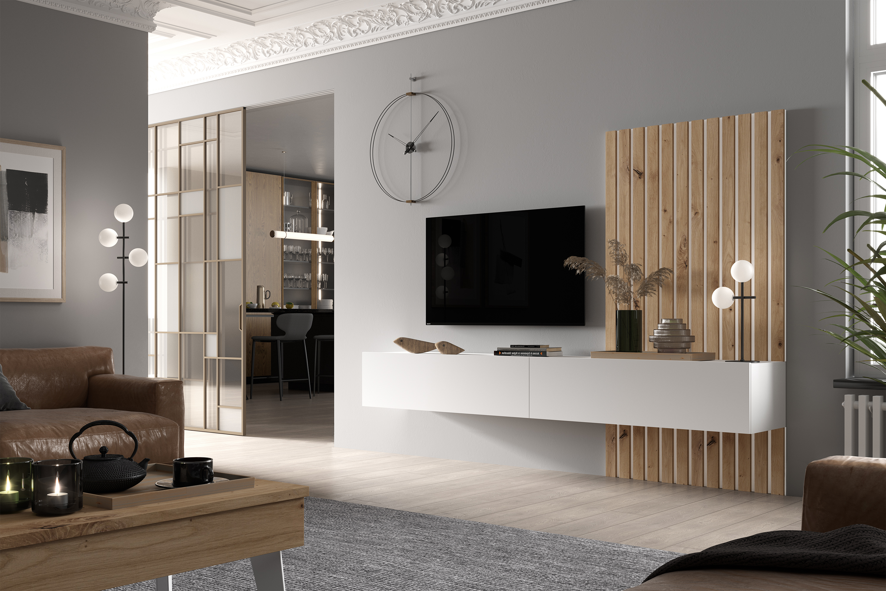 Mueble salón modelo Block 411