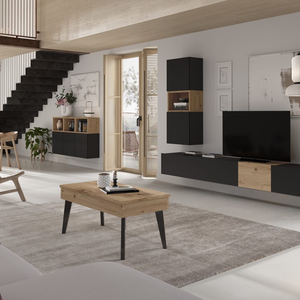 Mueble salón modelo Block 418