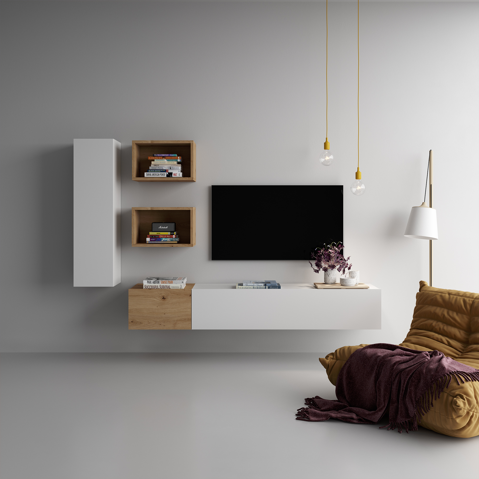 Mueble salón modelo Block 435