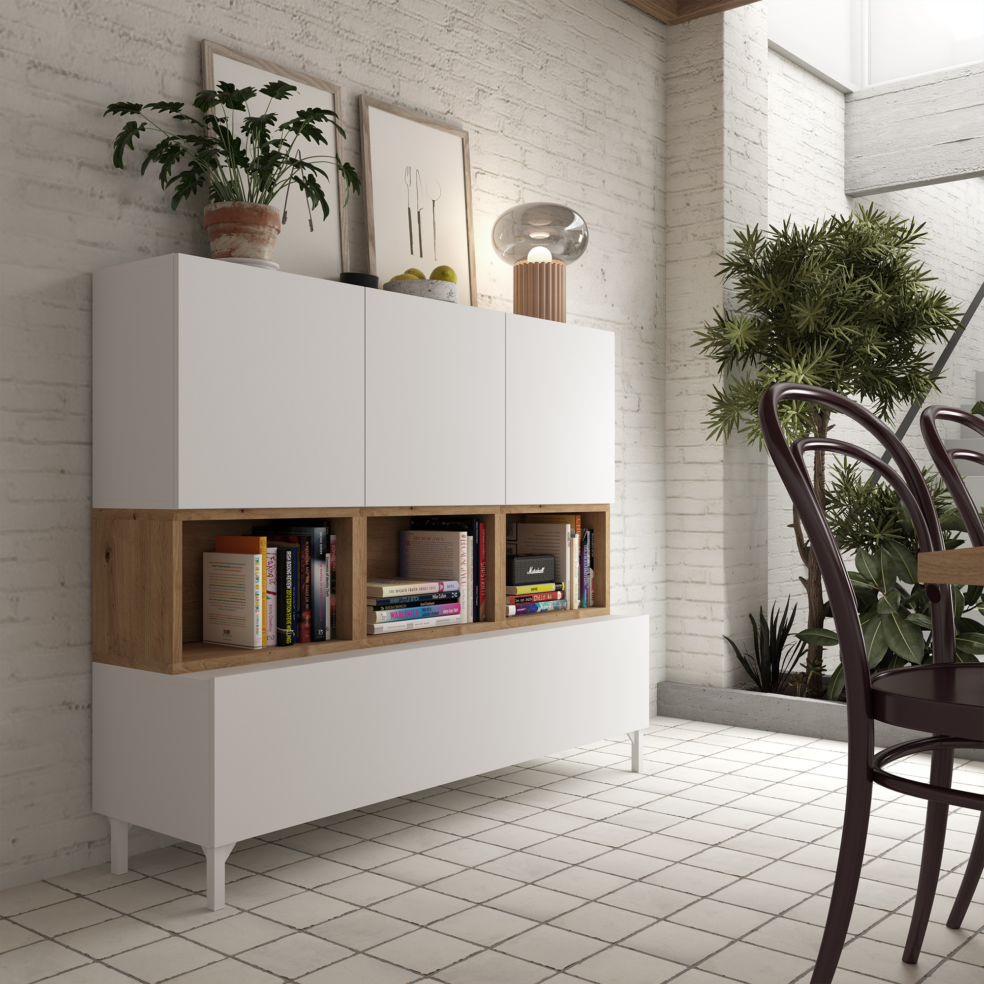 Mueble salón modelo Block 436