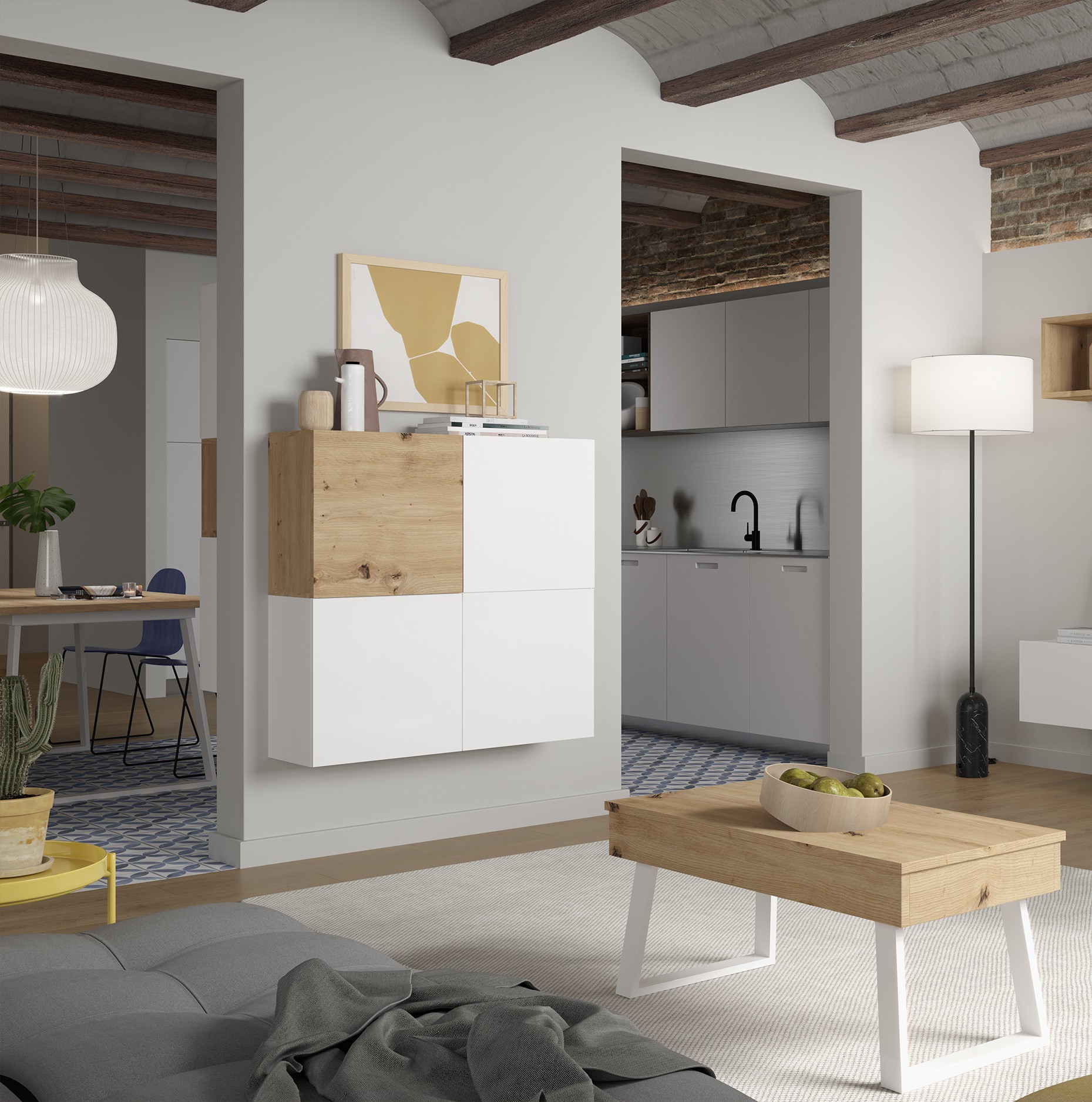 Mueble salón modelo Block 440