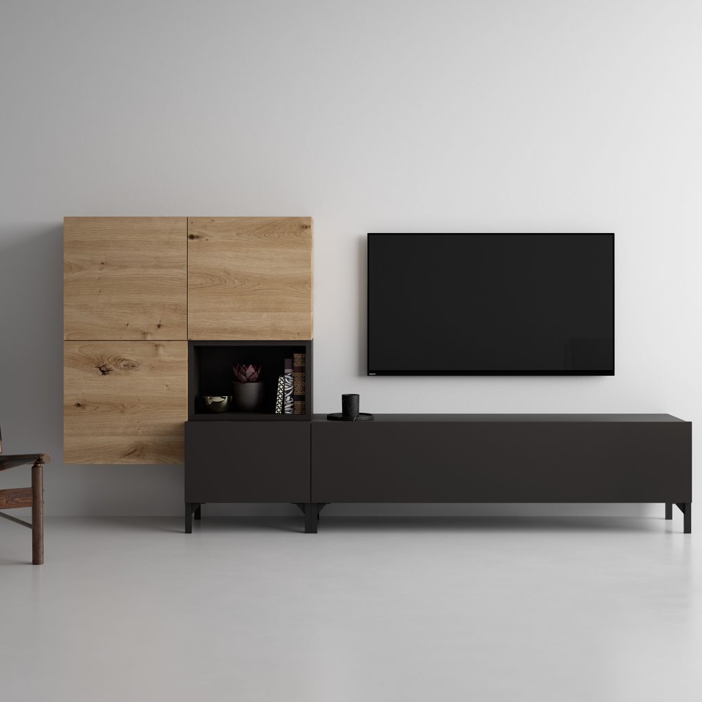 Mueble salón modelo Block 446