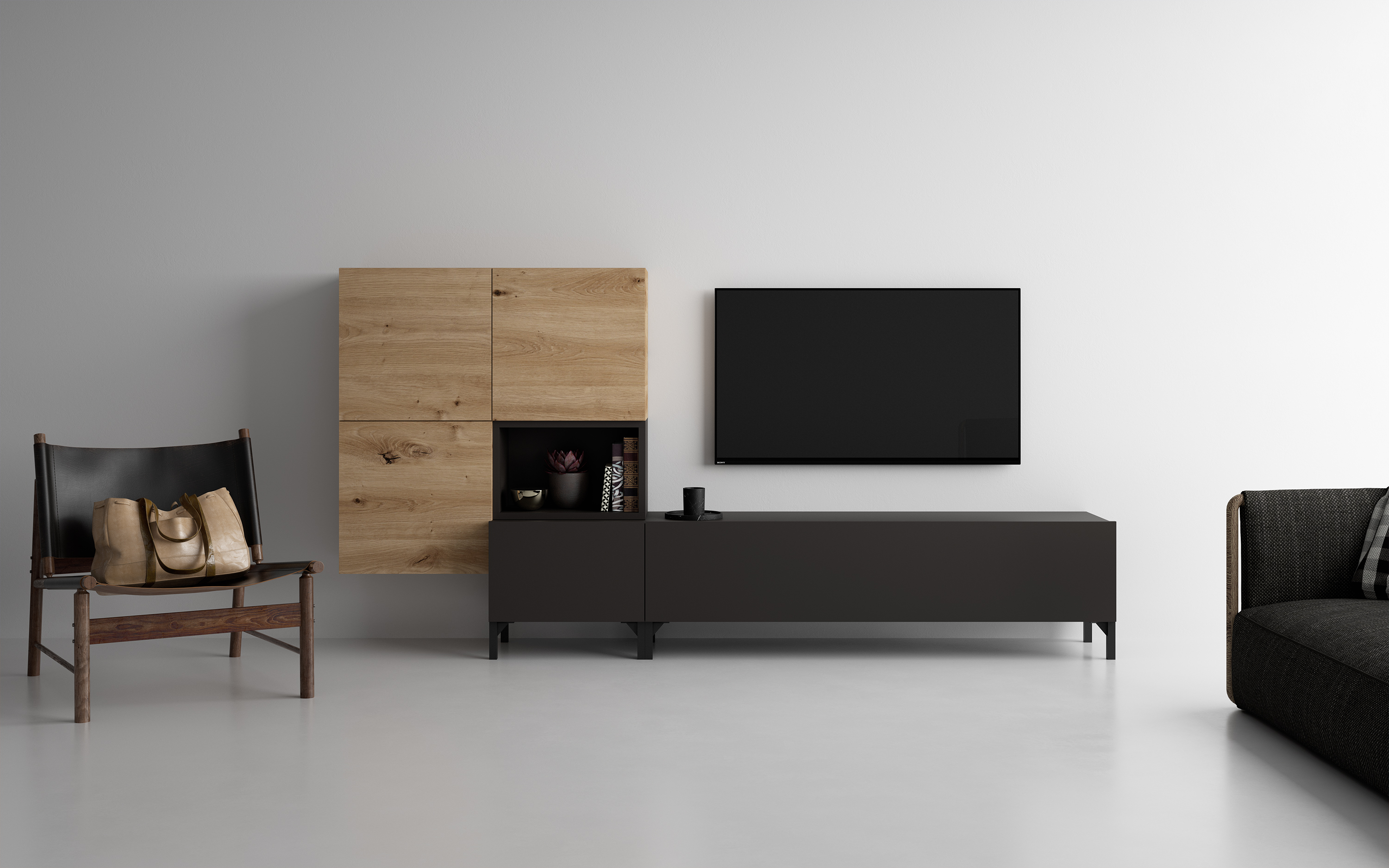 Mueble salón modelo Block 446