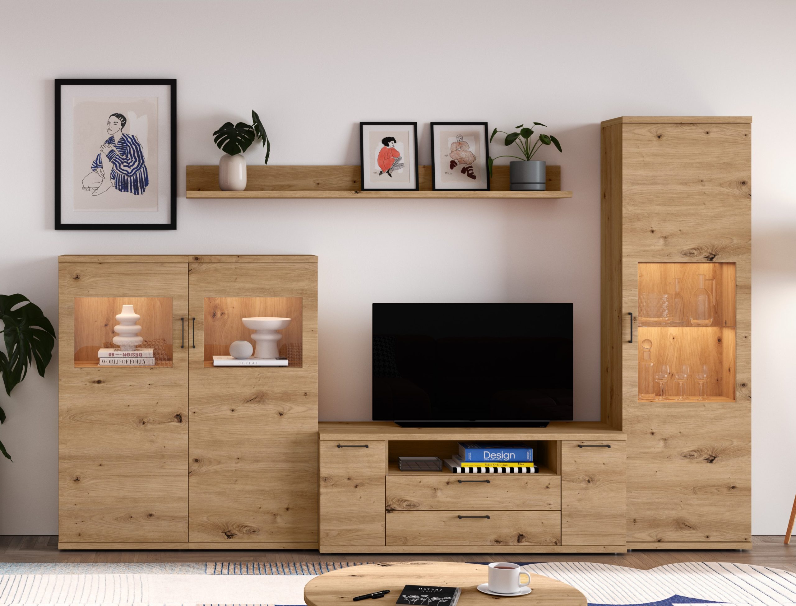 Mueble salón modelo Kronos 617