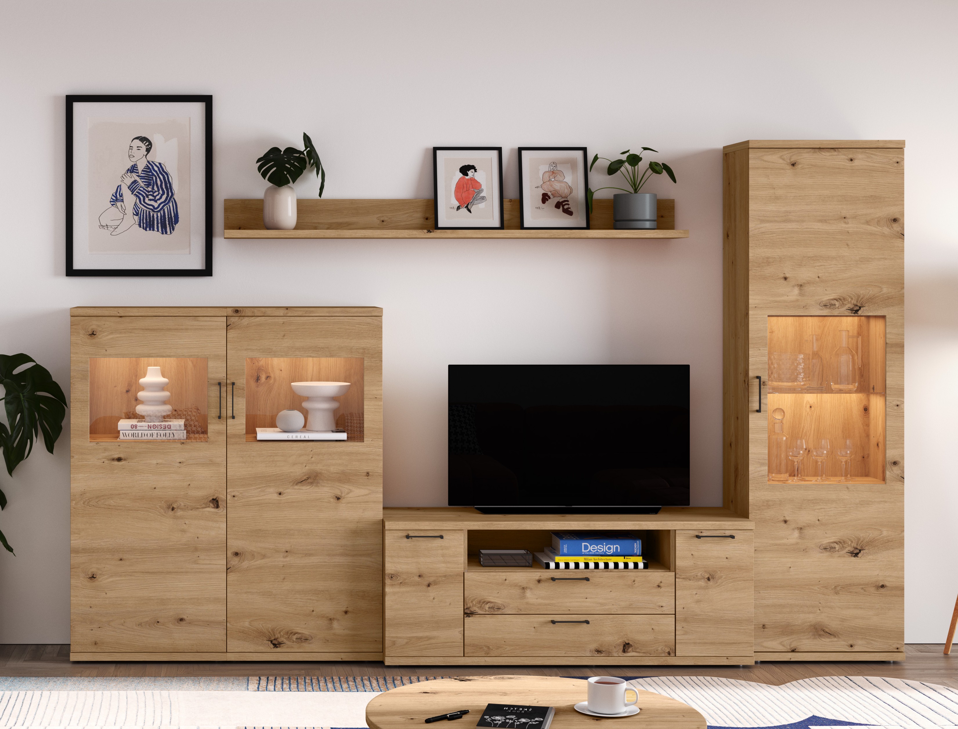 Mueble salón modelo Kronos 617