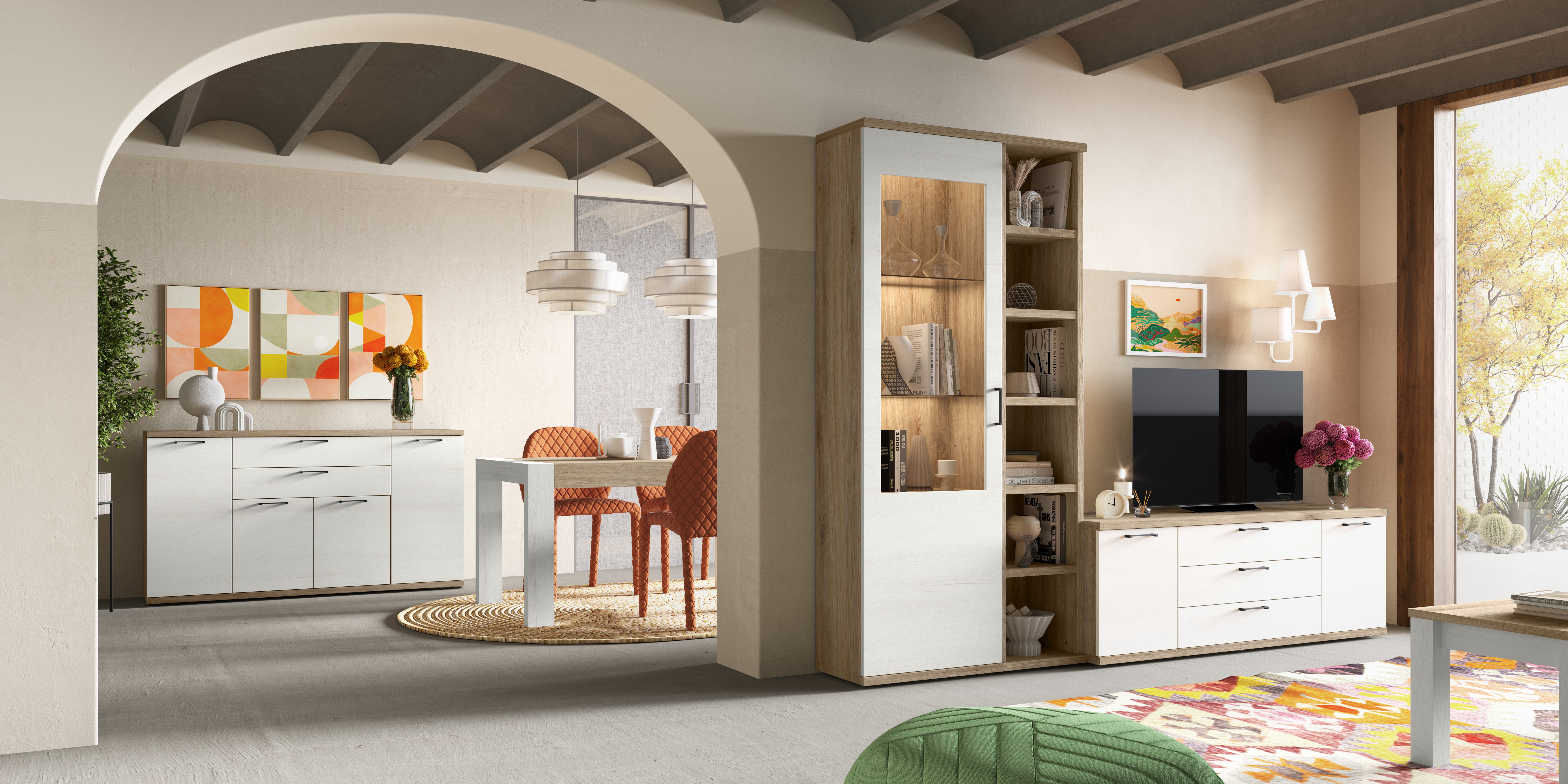 Alternative view of Mueble salón modelo Kronos 620