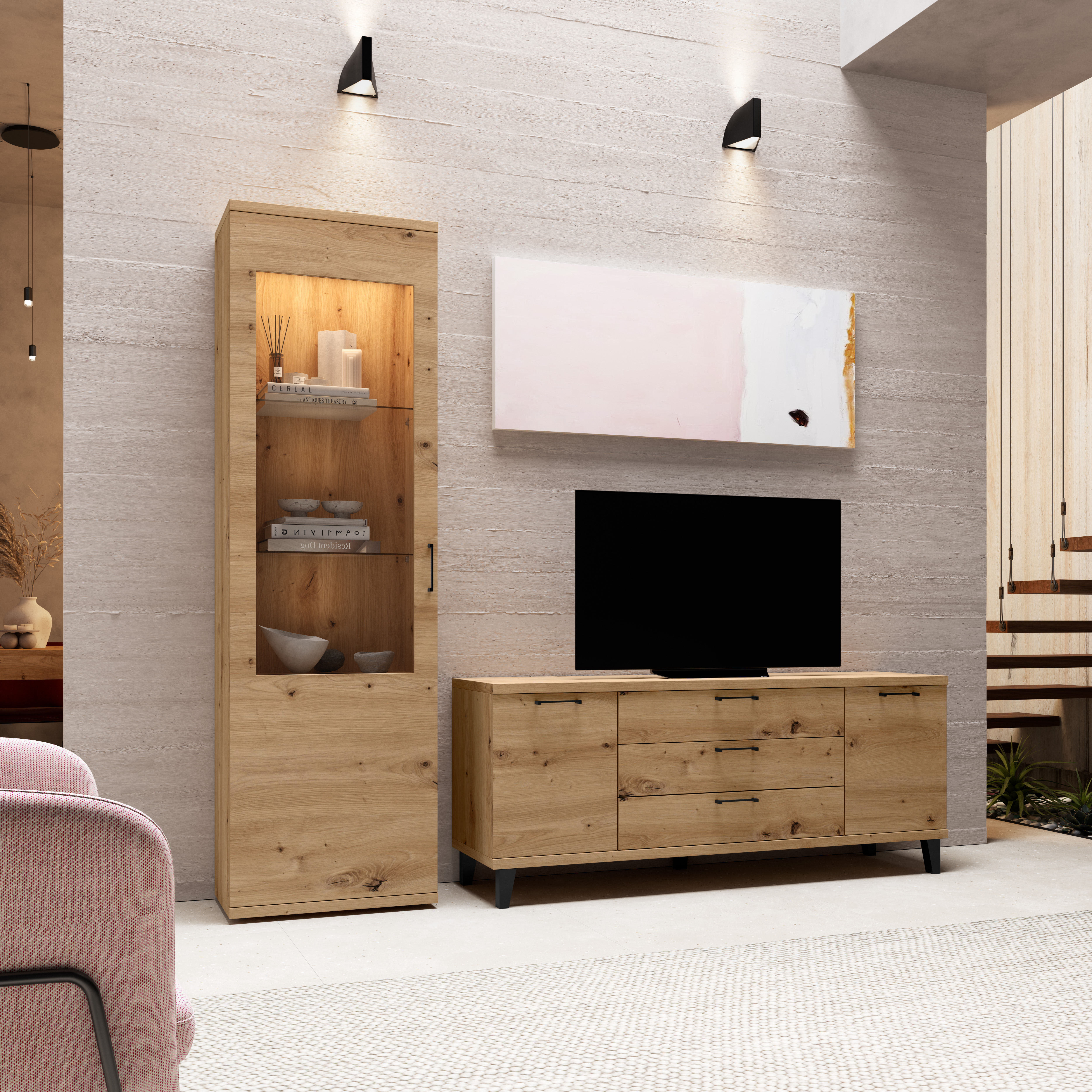 Mueble salón modelo Kronos 622