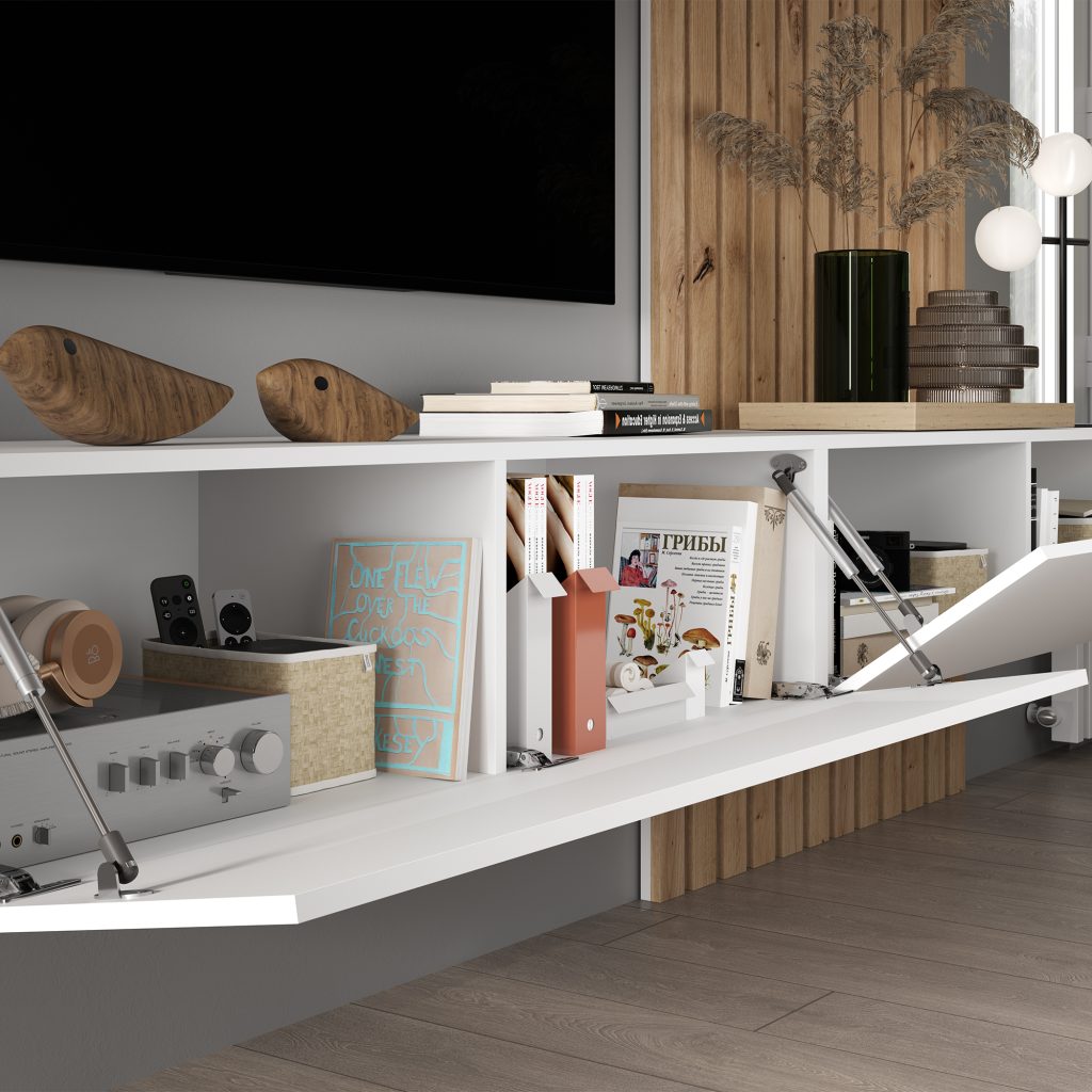 Alternative view of Mueble salón modelo Block 411