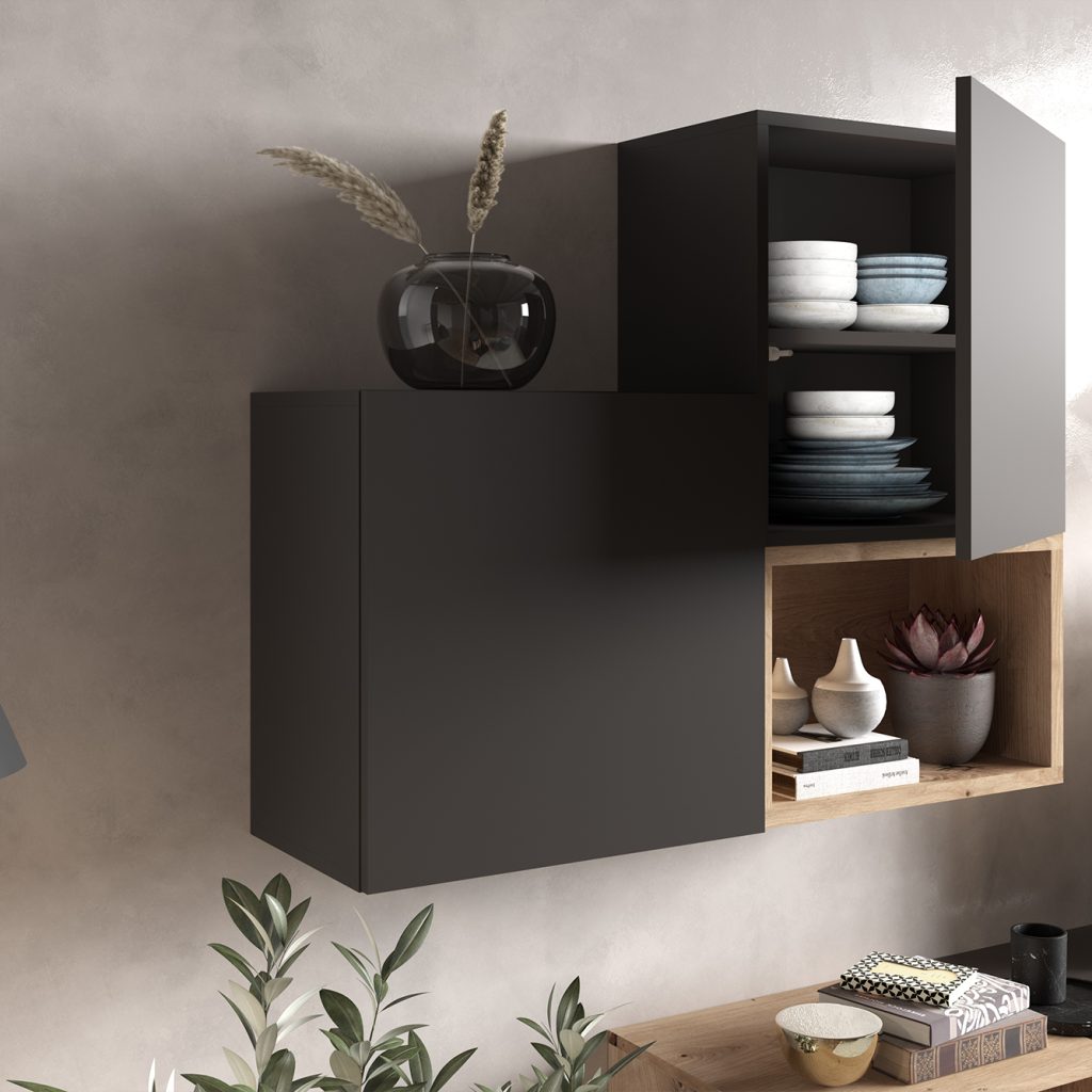 Alternative view of Mueble salón modelo Block 433