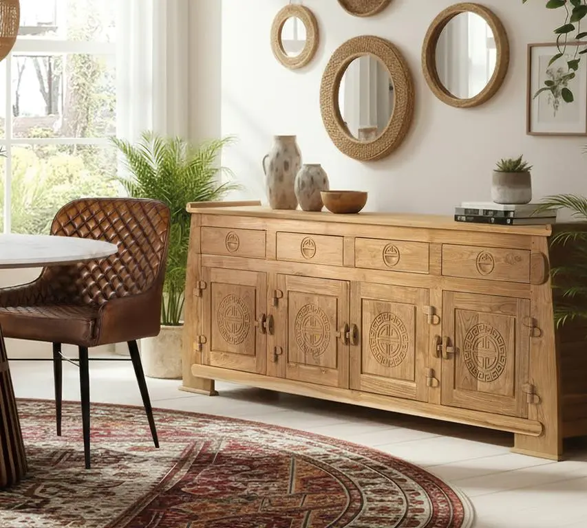 Aparador Madera de Teka 2323