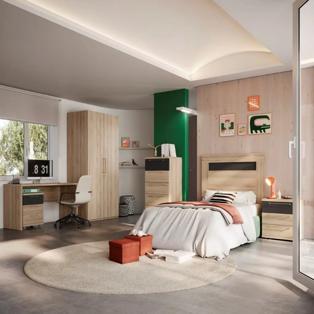 DORMITORIOS JUVENILES MODERNOS