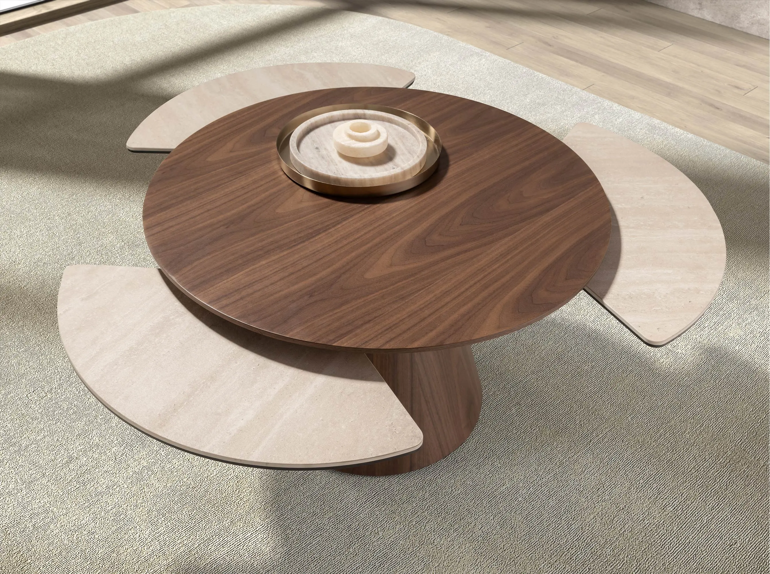 Alternative view of Mesa Centro de Diseño Angel Cerdá Modelo 2168