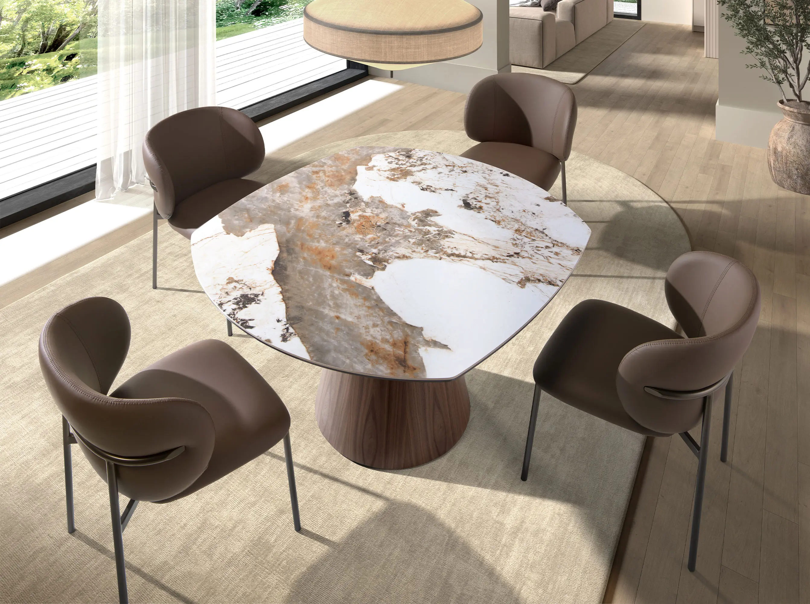 Alternative view of Silla de Diseño Italiano 4239