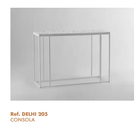 Consola Delhi Madera Acacia 205 - Imagen 3