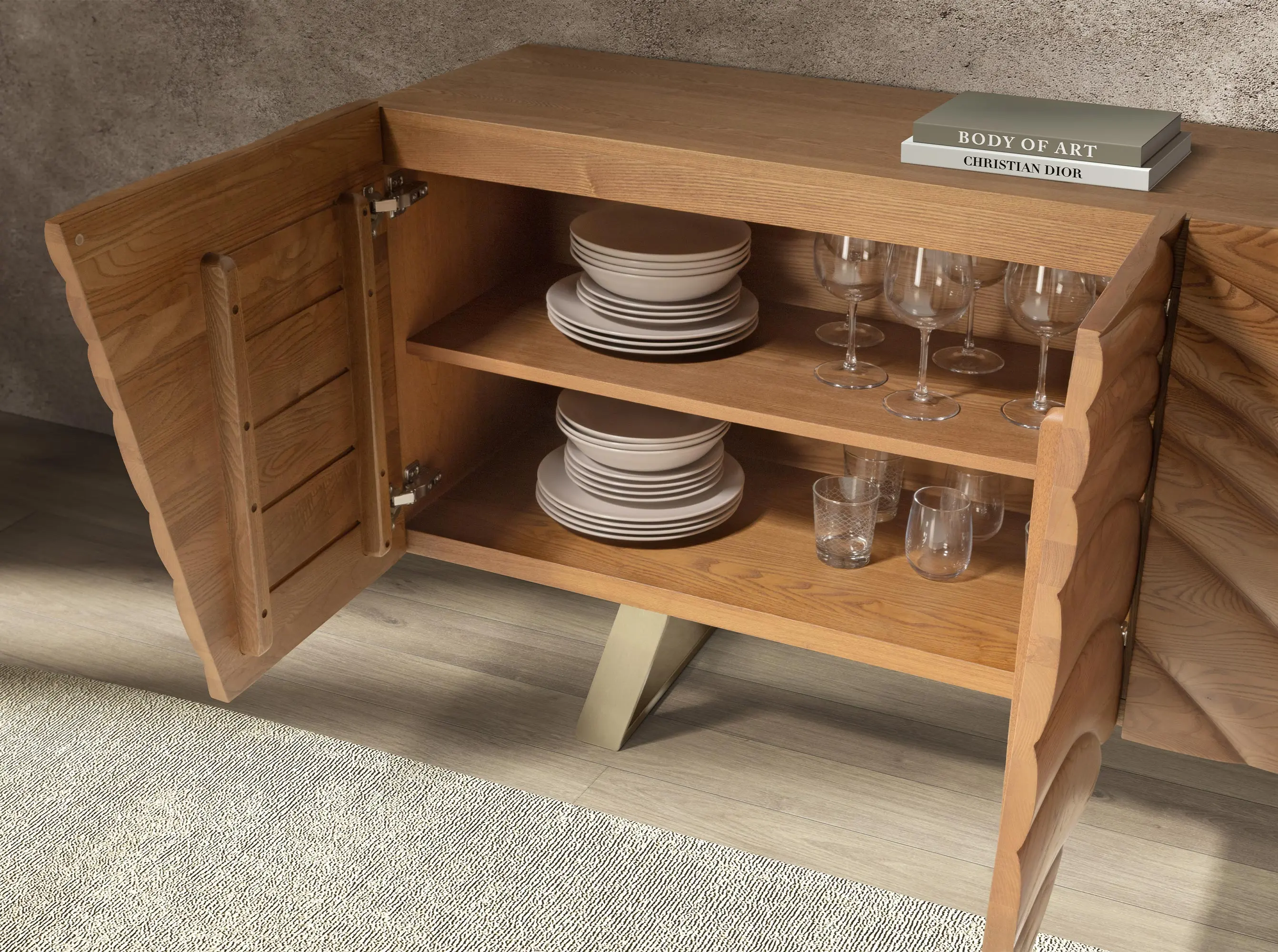 Alternative view of Aparador de Diseño Italiano Modelo 3298