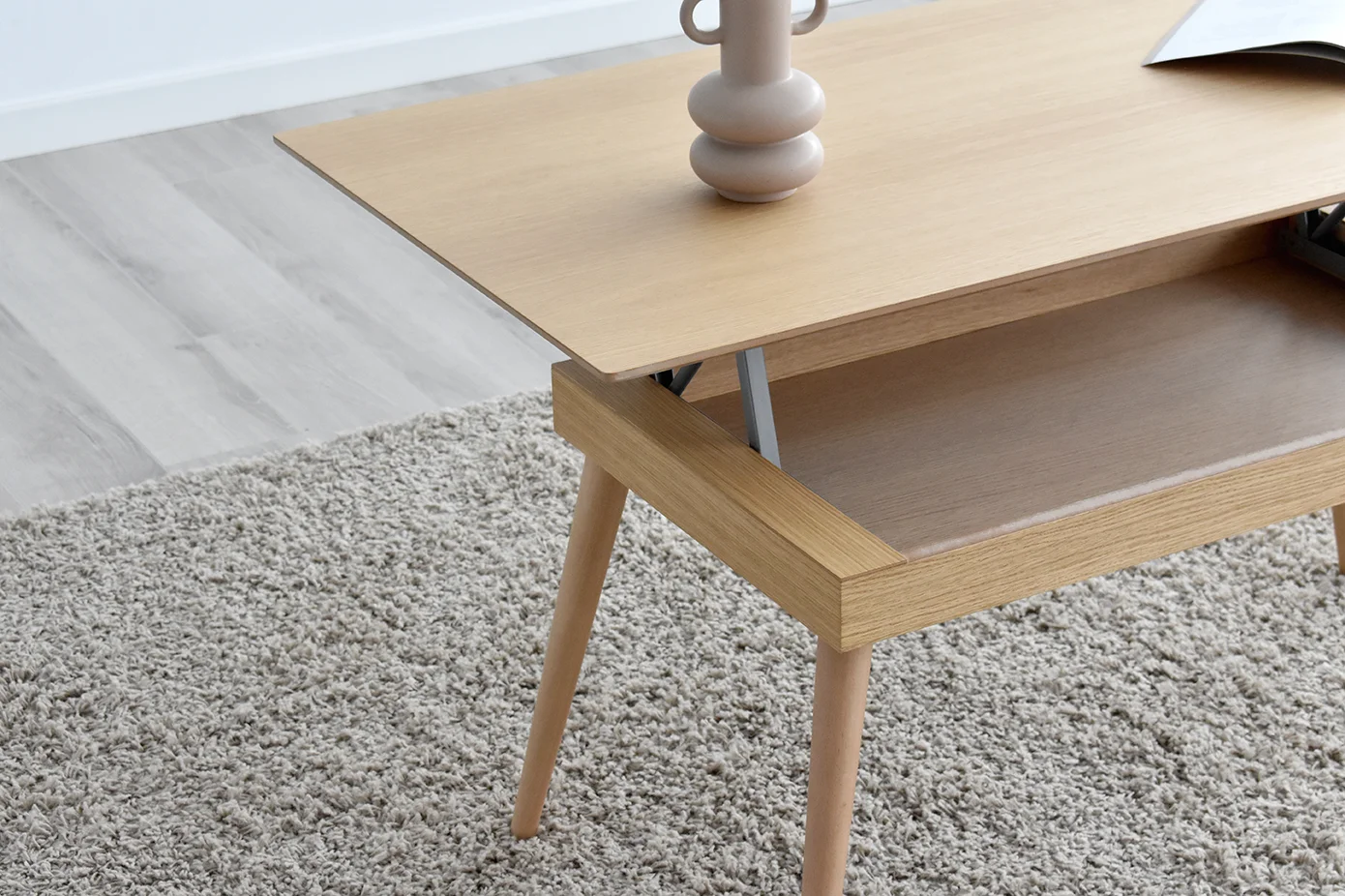 Alternative view of Mesa Centro Diseño Nórdico  Nordic