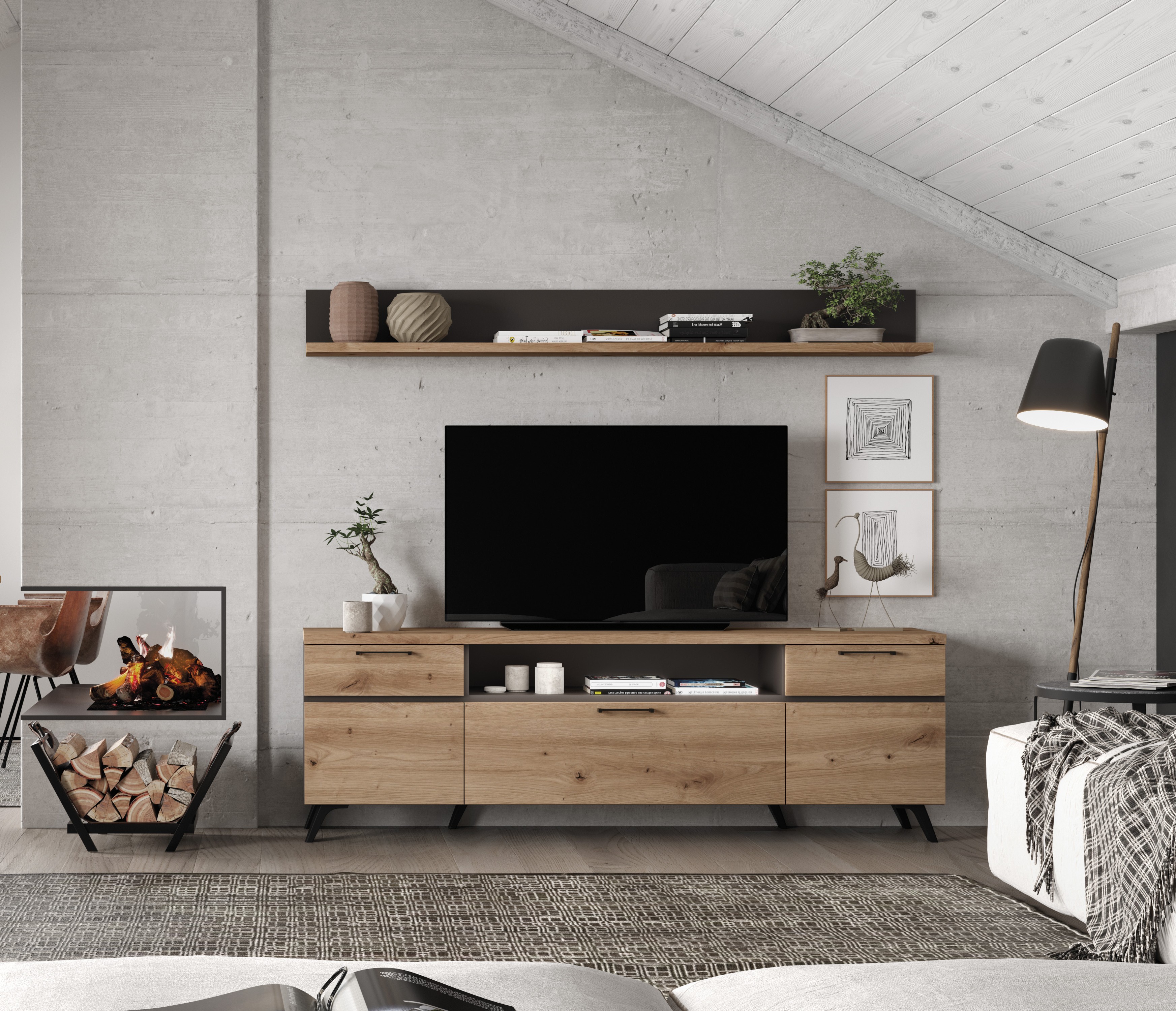 Mueble salón modelo Otto 107