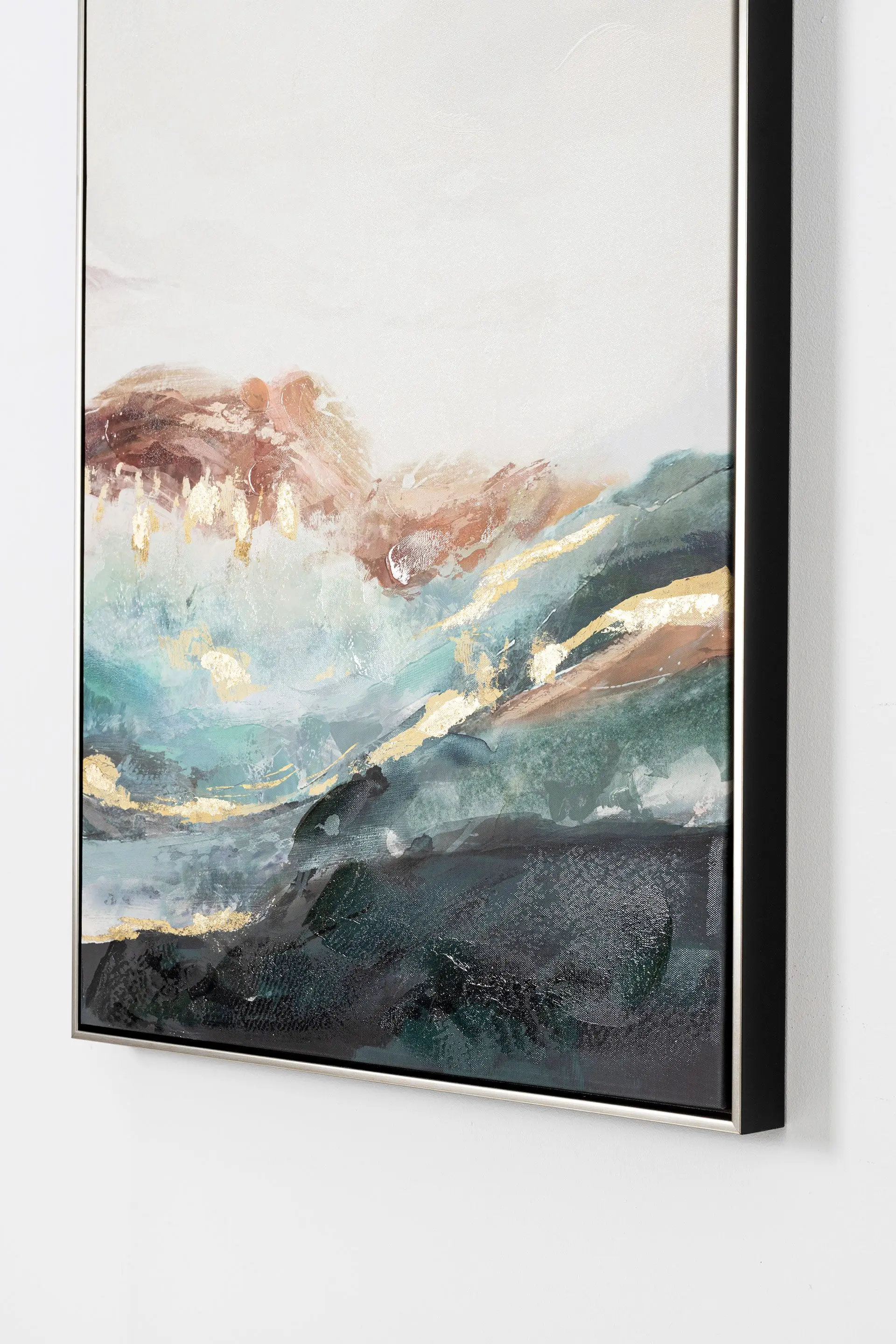 Alternative view of GDECO - SET 2 CUADROS ÓLEO 60*90*4 CM. /UD MARCO MADERA