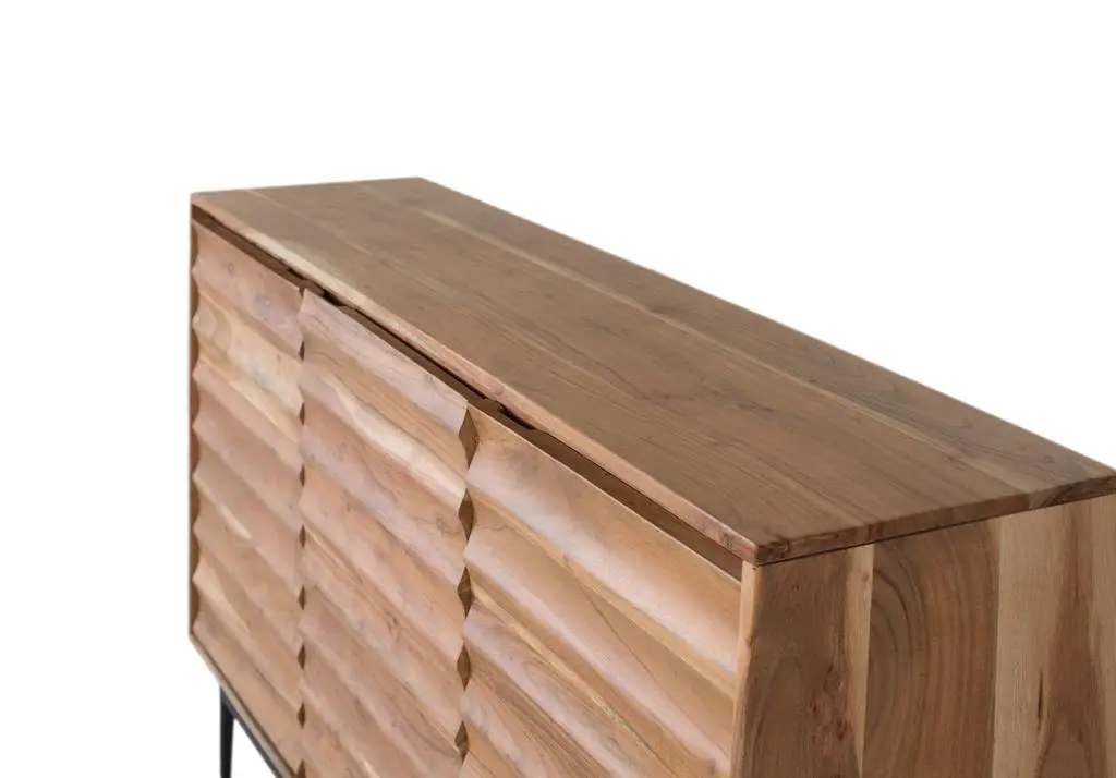 Alternative view of Aparador Madera de Acacia 2307