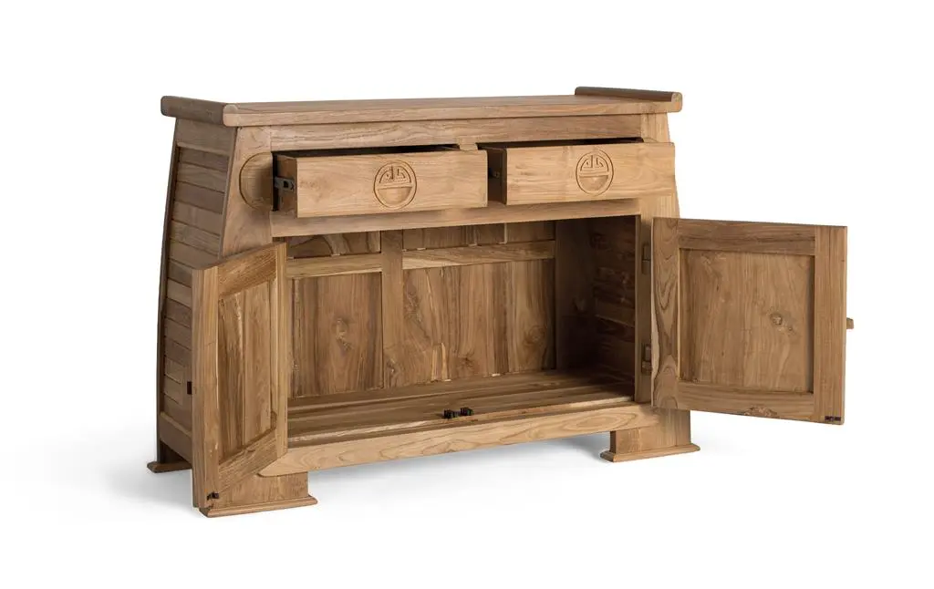 Alternative view of Cómoda Aparador Madera de Teca 2322