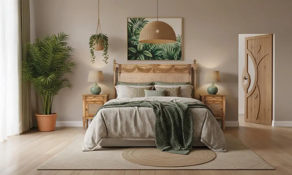 Alternative view of Cabezal Madera de Teca 2324