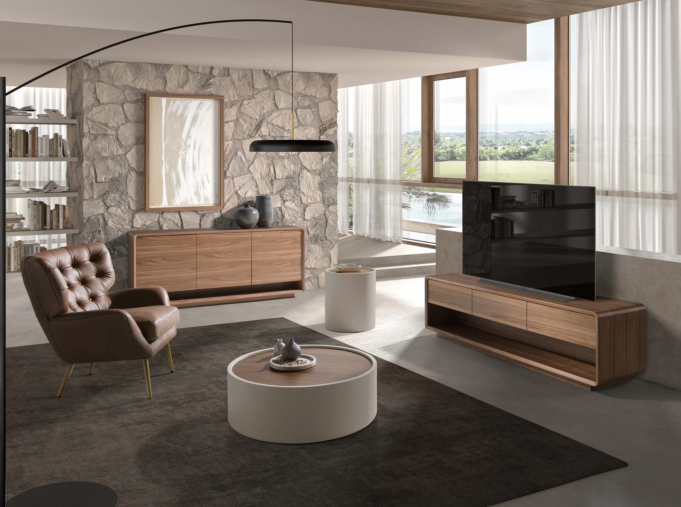 Mueble TV de Diseño Angel Cerdá Modelo 3289 - Imagen 3