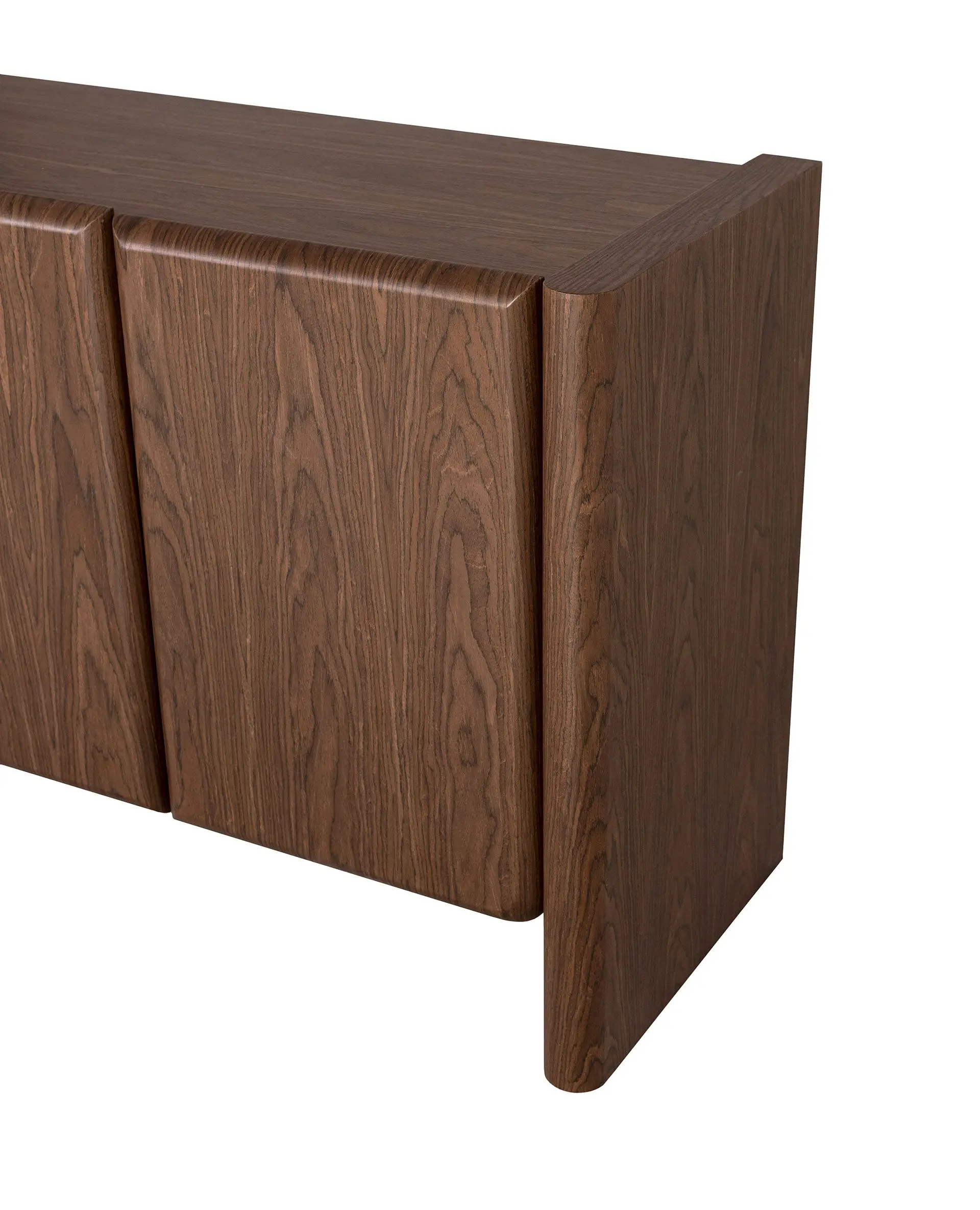 Alternative view of GDECO - APARADOR GIO. 4 PUERTAS, CHAPA NOGAL 180*45*75.5 CM