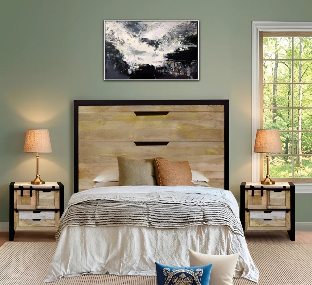 Cabecero Calcuta Madera de Mango  155 cm