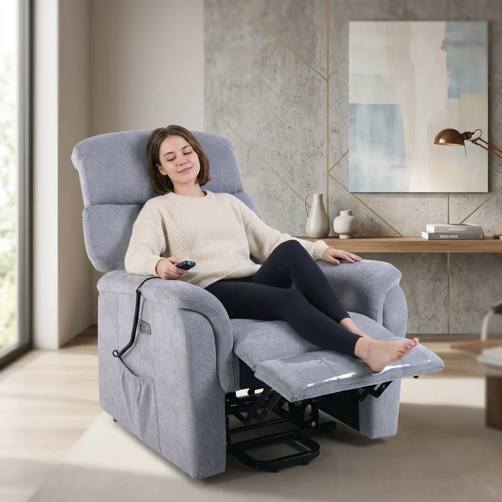 Sillón Relax 8 Puntos Masaje y Calor Lumbar