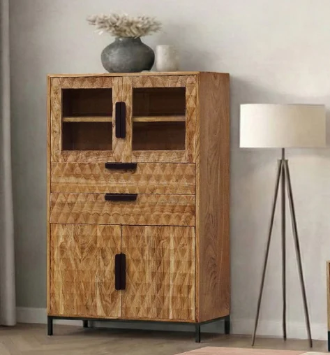 Alternative view of Salón Delhi 3 Madera Acacia