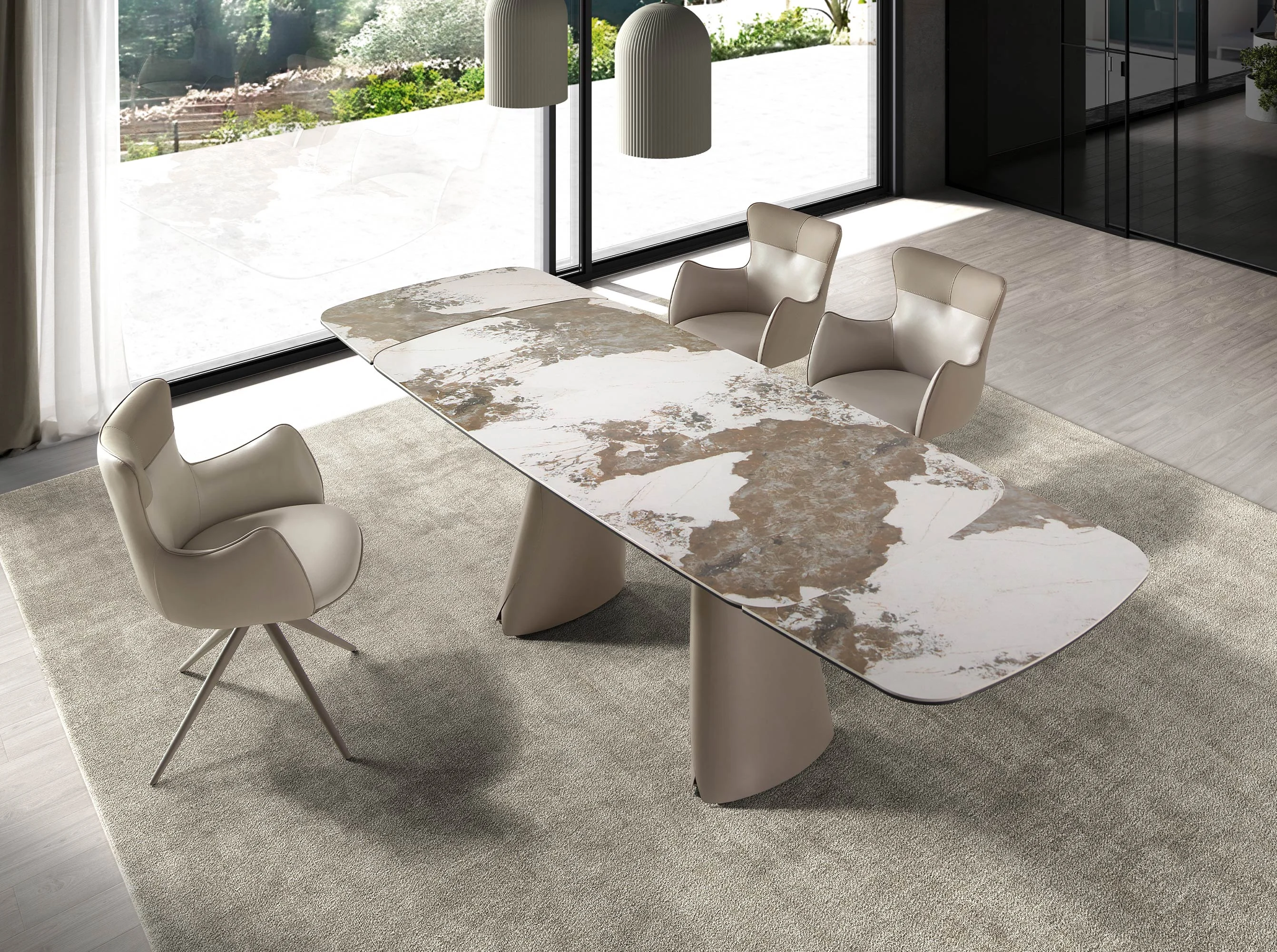 Mesa Comedor de Diseño Italiano 1189