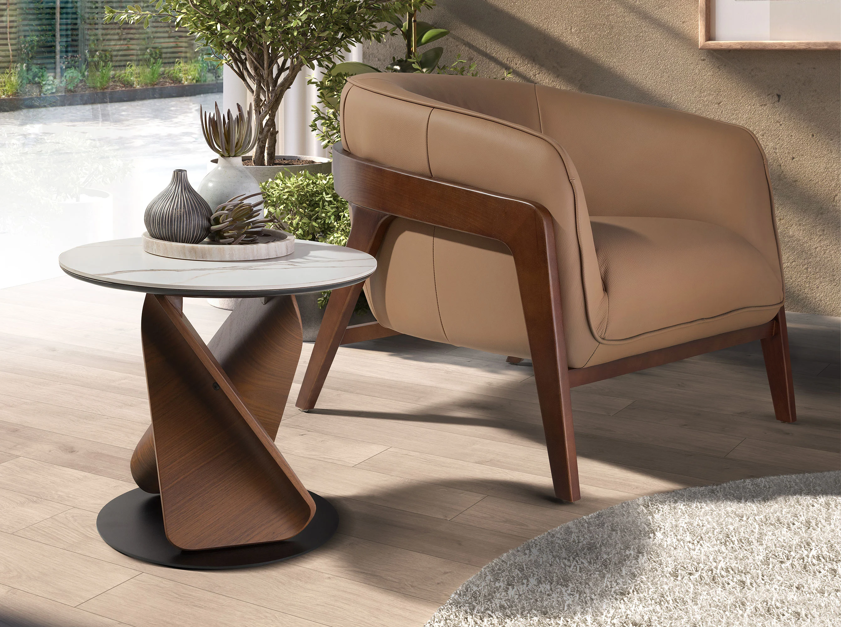 Mesa Centro de Diseño Italiano Modelo 2175 - Imagen 5