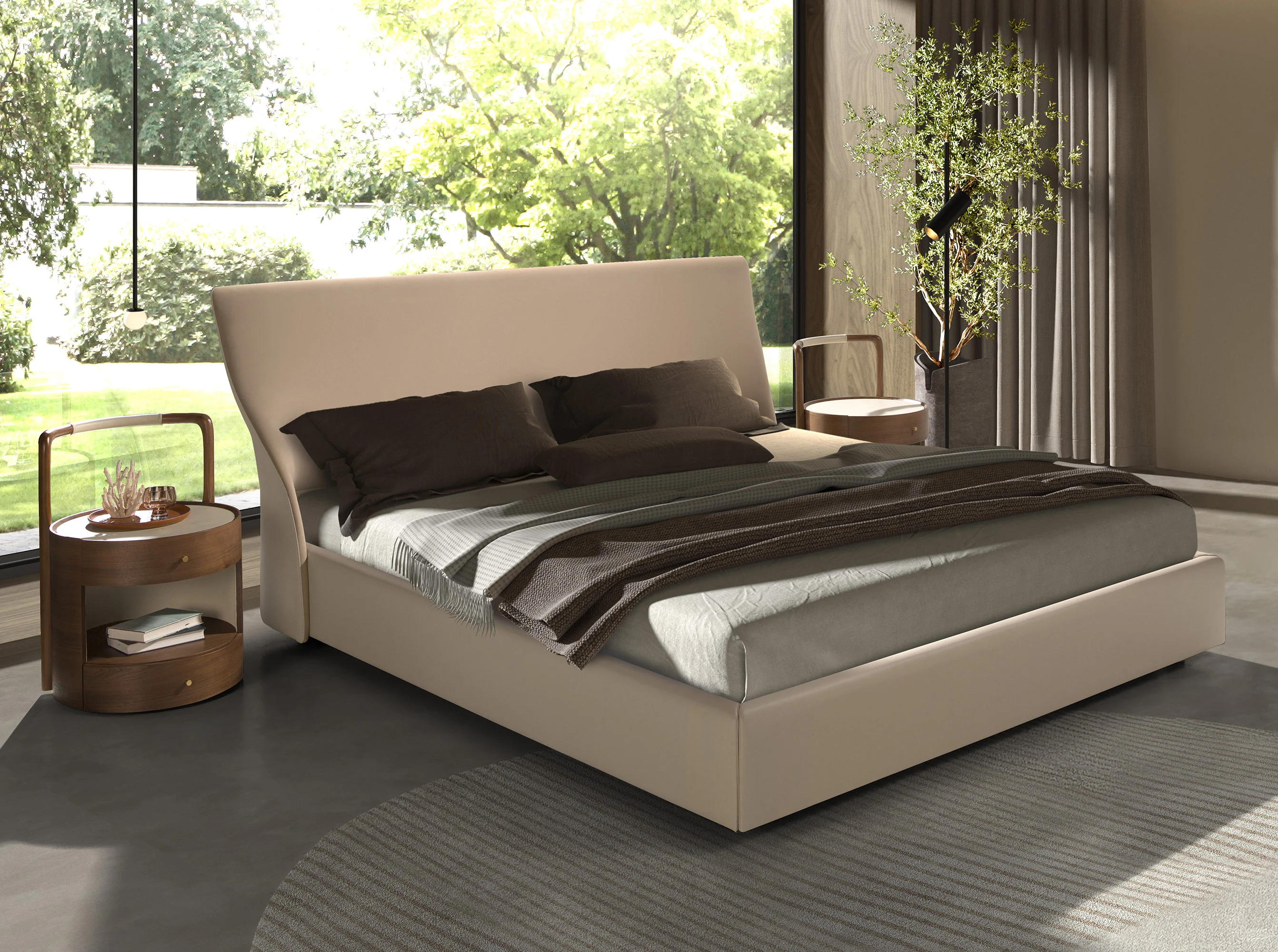 Cama de Diseño Italiano Modelo 7223
