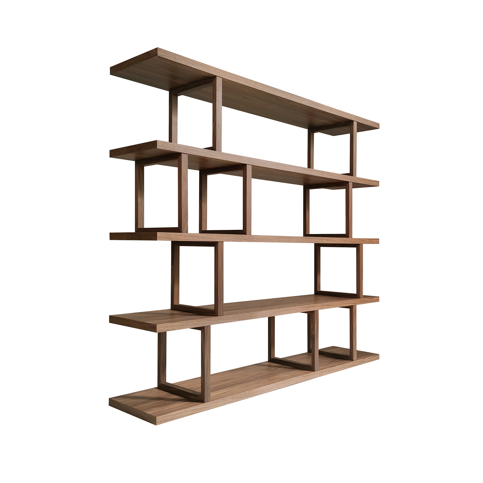Estantería Diseño Italiano Madera Nogal 3294 - Imagen 6