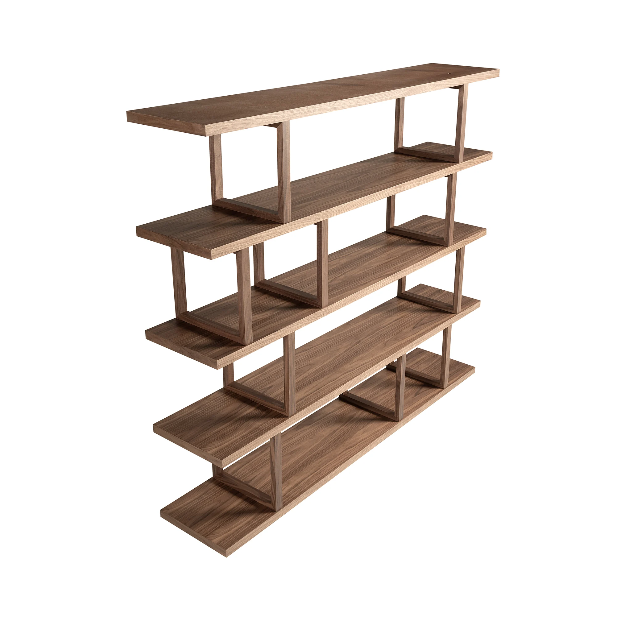 Estantería Diseño Italiano Madera Nogal 3294 - Imagen 7