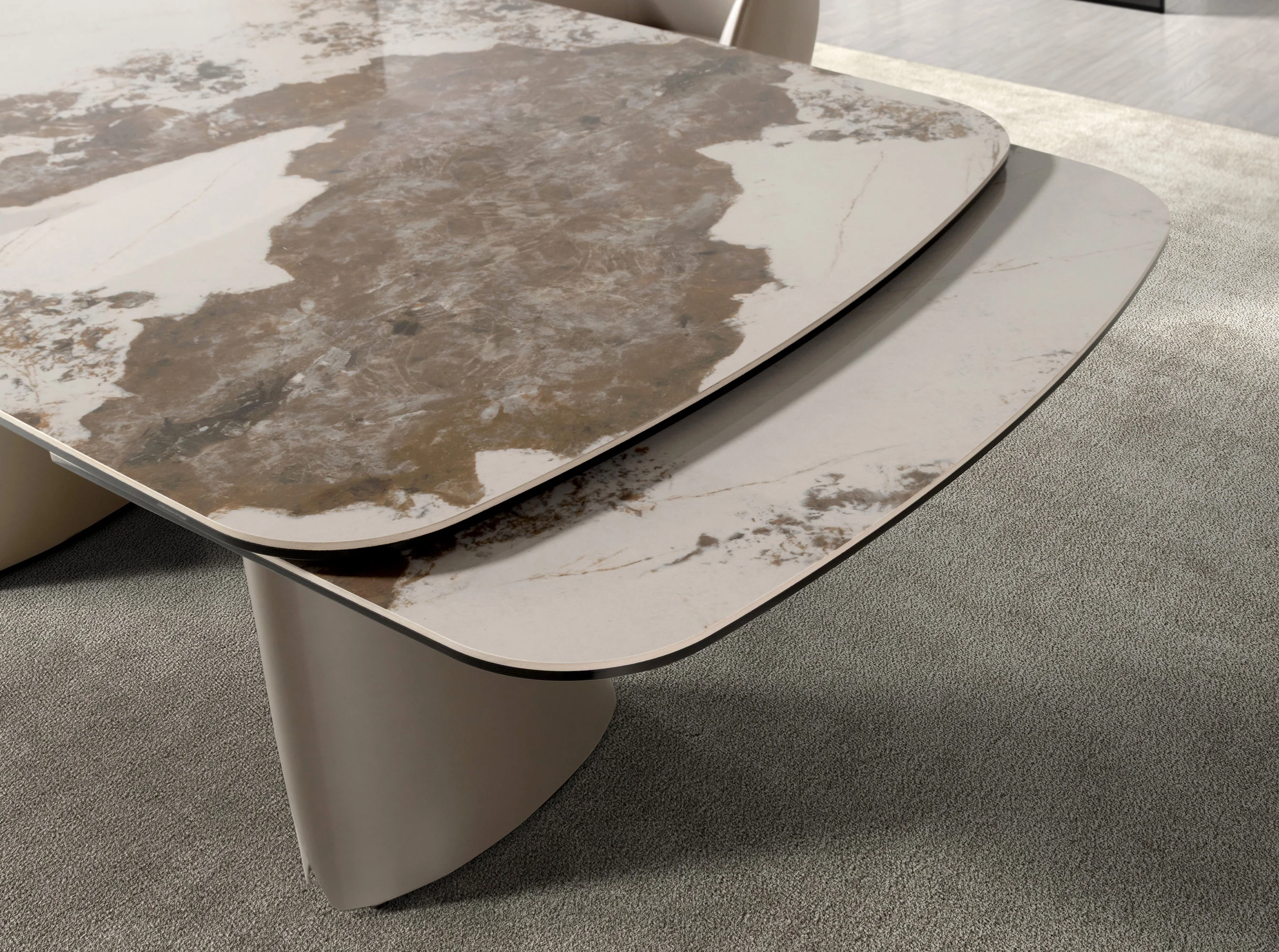 Alternative view of Mesa Comedor de Diseño Italiano 1189