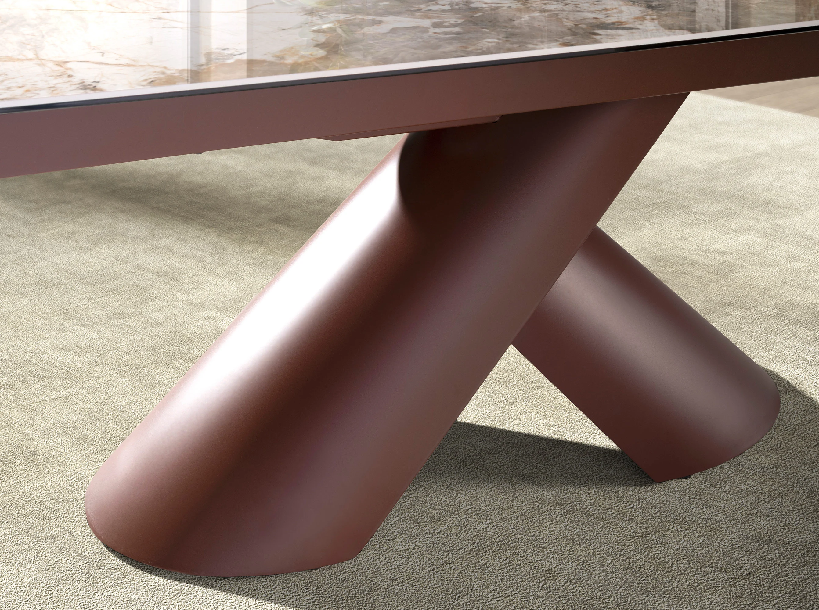 Alternative view of Mesa Comedor de Diseño Italiano 1194