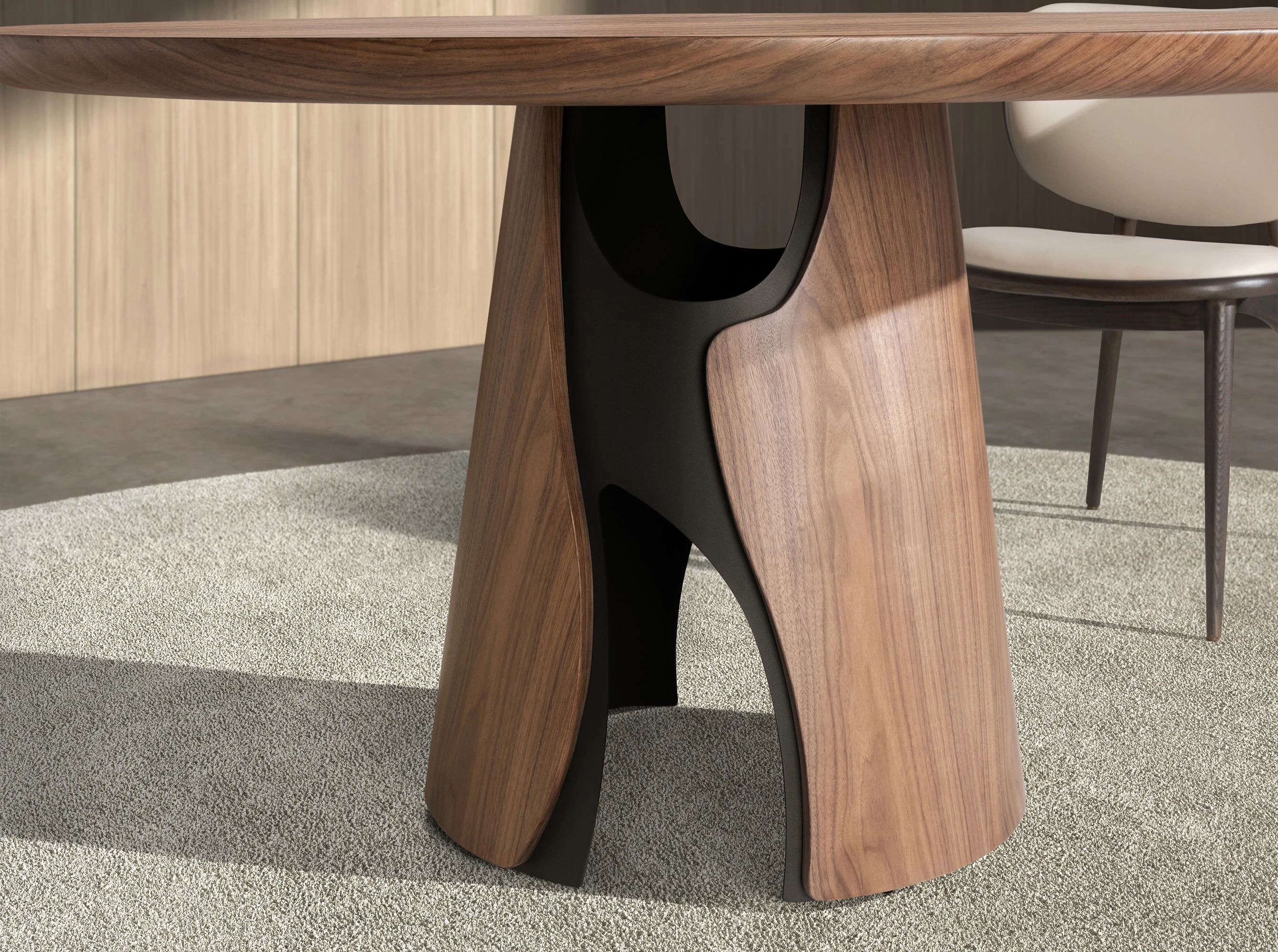 Alternative view of Mesa Comedor de Diseño Italiano 1205